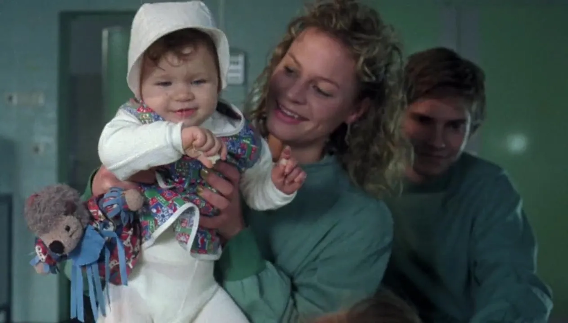 Daniel Brühl, Maria Simon, and Laureen Hatscher in Good Bye Lenin! (2003)