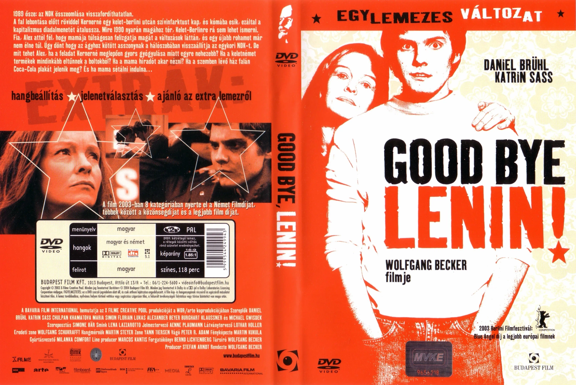 Daniel Brühl and Katrin Sass in Good Bye Lenin! (2003)