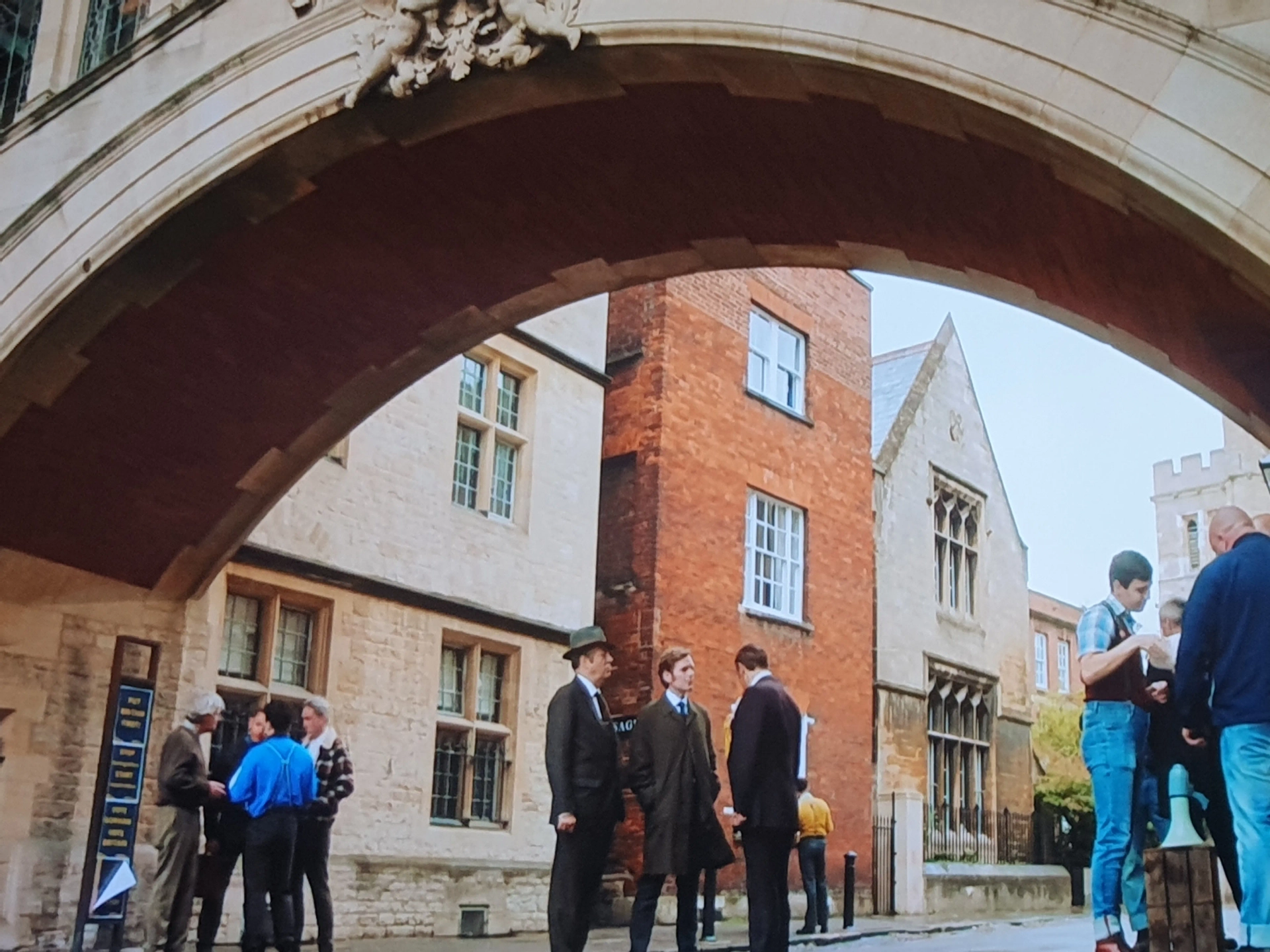 Roger Allam, Jason Merrells, and Shaun Evans in Endeavour: Raga (2020)