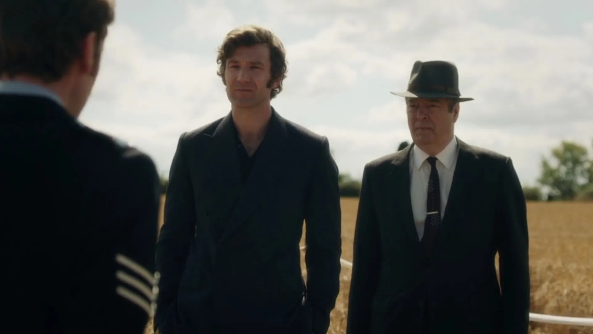 Roger Allam, Shaun Evans, and Simon Harrison in Endeavour (2012)