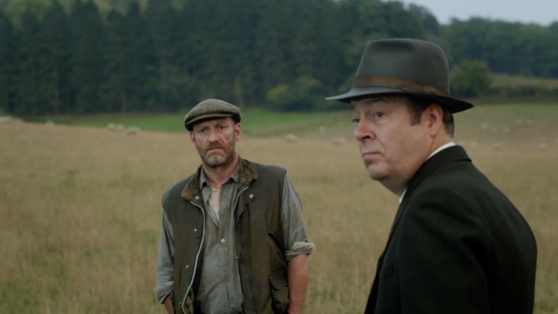 Roger Allam and Grahame Fox in Endeavour (2012)