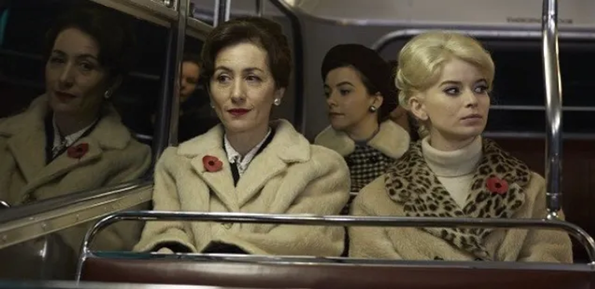 Cécile Paoli, Sara Vickers, and Gina Bramhill in Endeavour (2012)