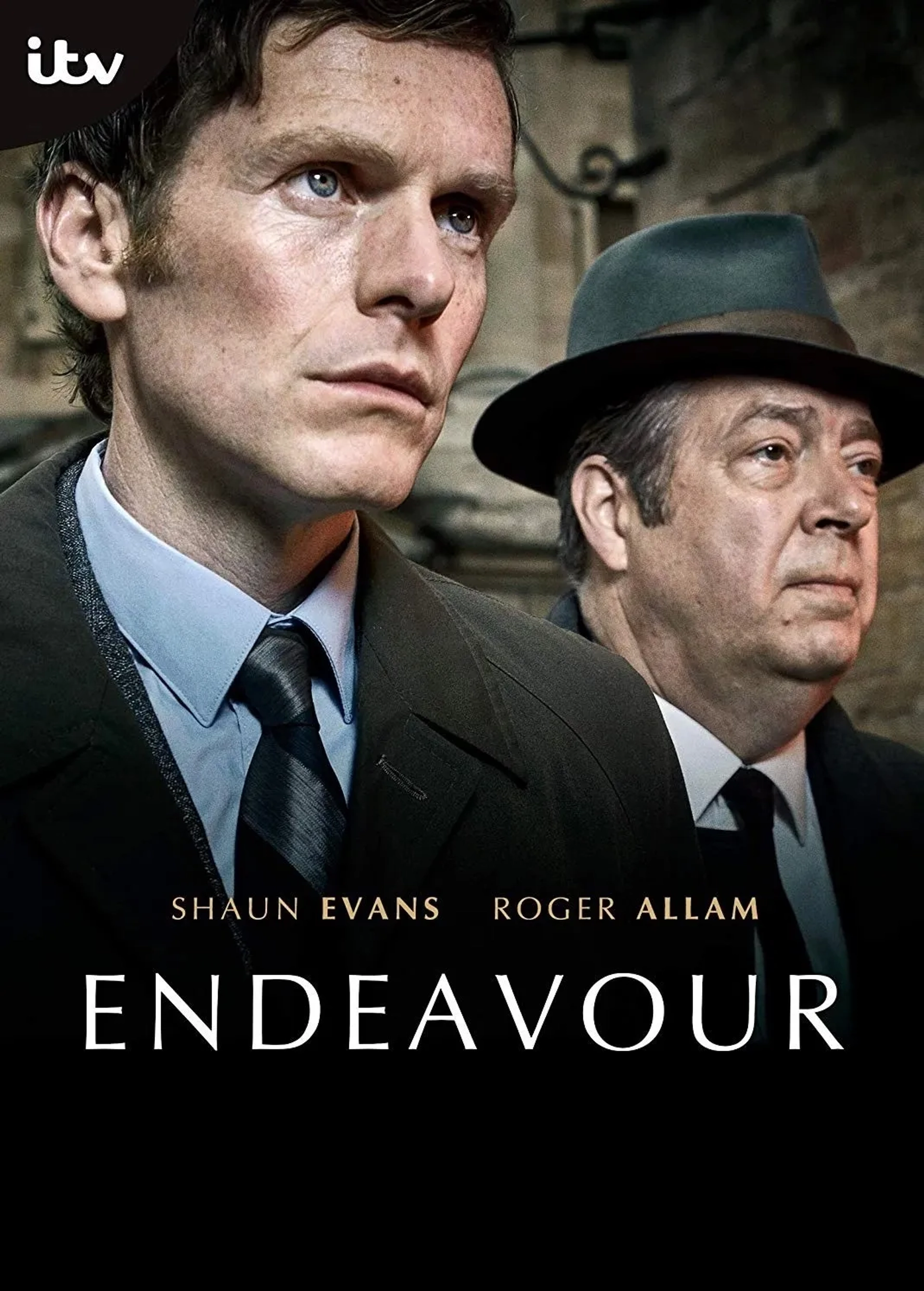 Roger Allam and Shaun Evans in Endeavour (2012)