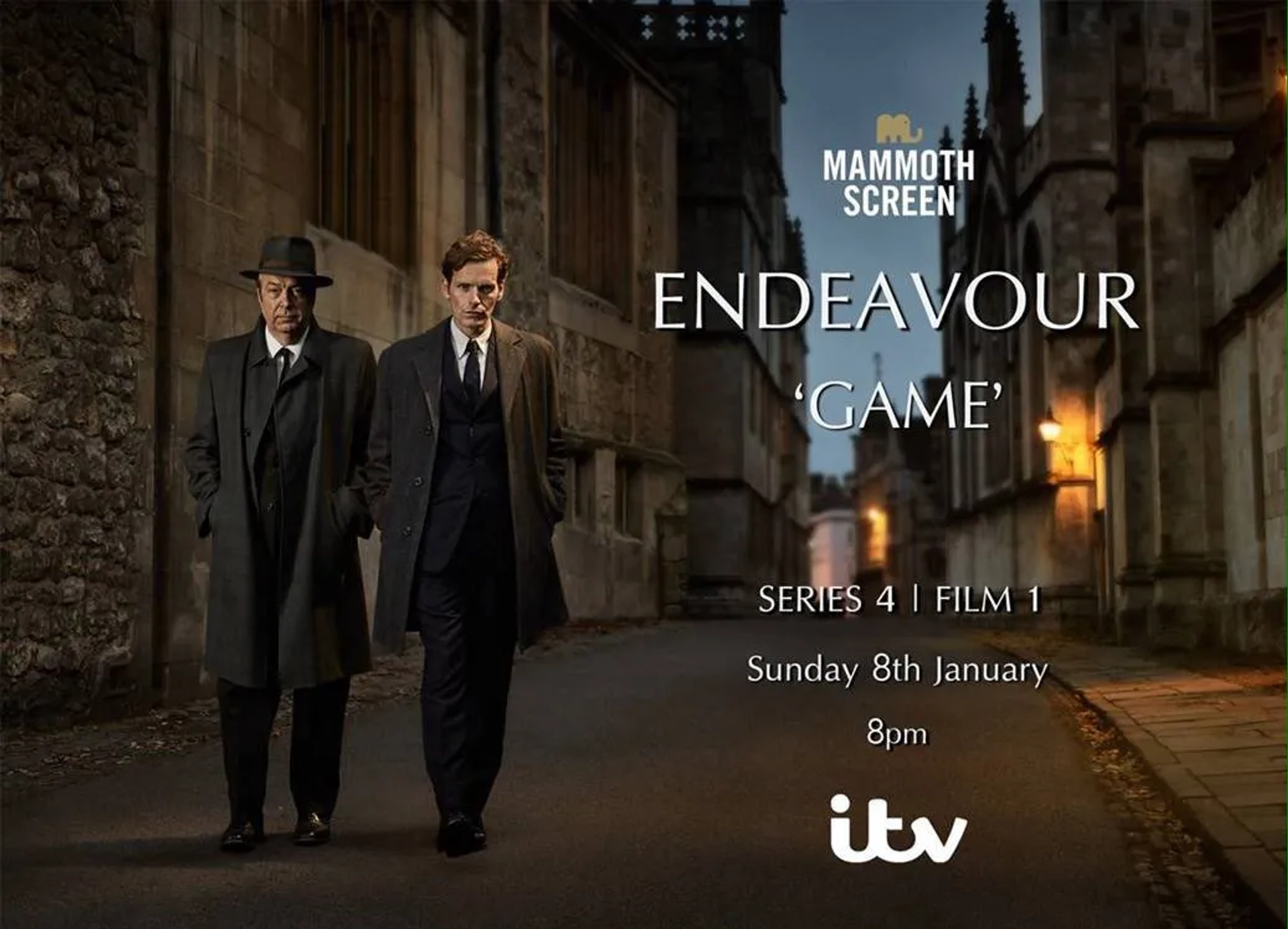 Roger Allam and Shaun Evans in Endeavour (2012)