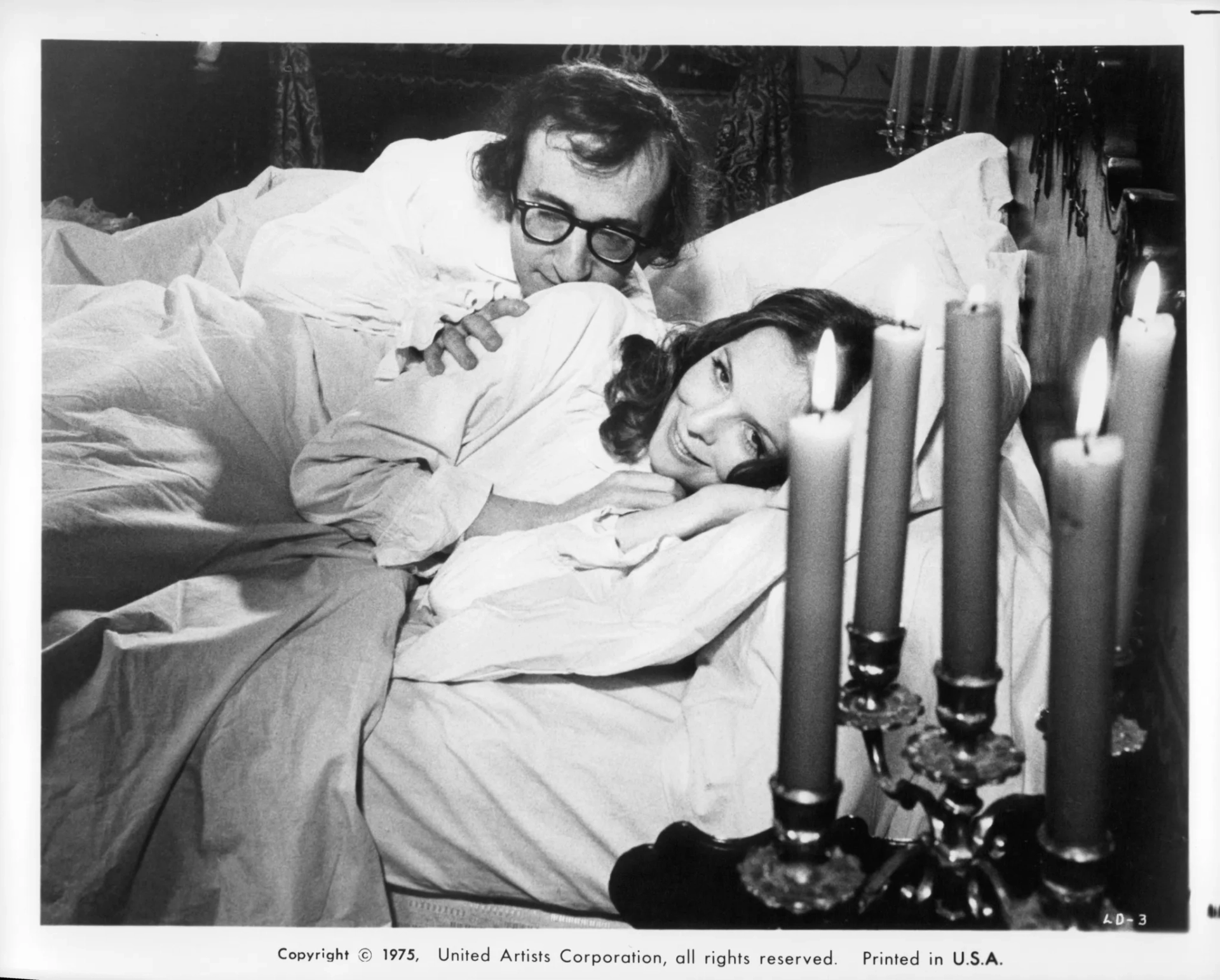 Woody Allen and Diane Keaton in Love and Death (1975)