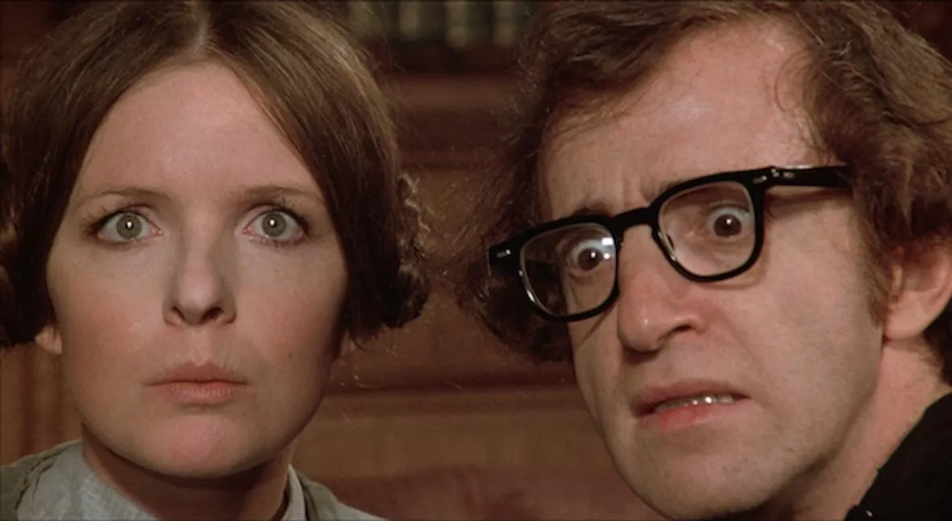 Woody Allen and Diane Keaton in Love and Death (1975)