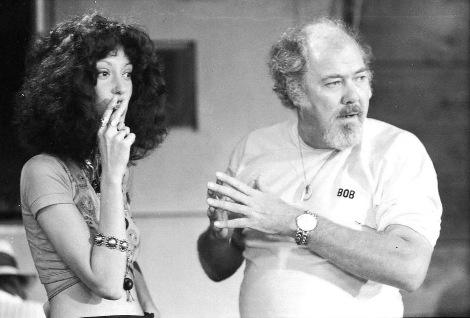 Robert Altman and Shelley Duvall in Nashville (1975)