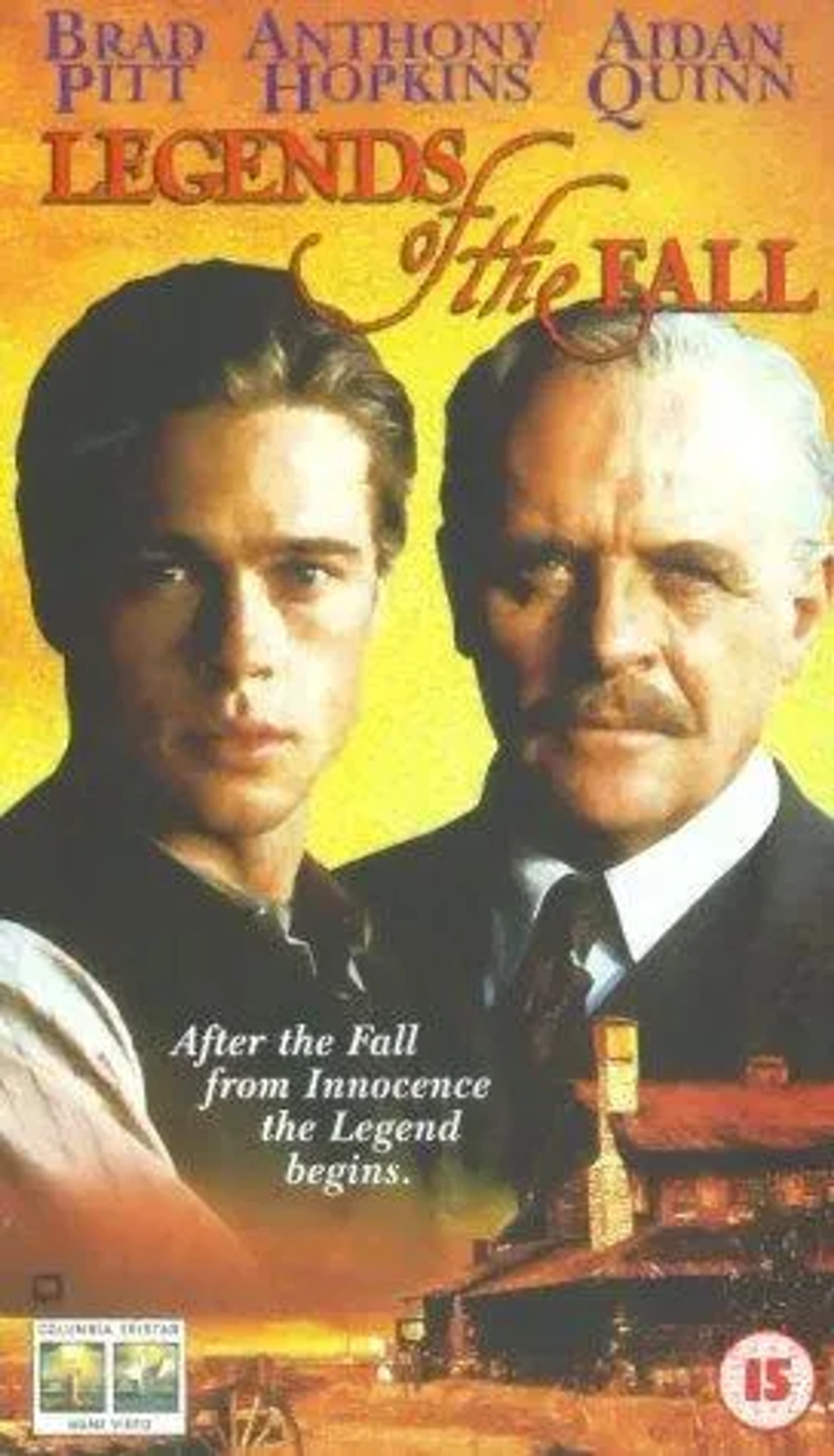 Brad Pitt and Anthony Hopkins in Legends of the Fall (1994)