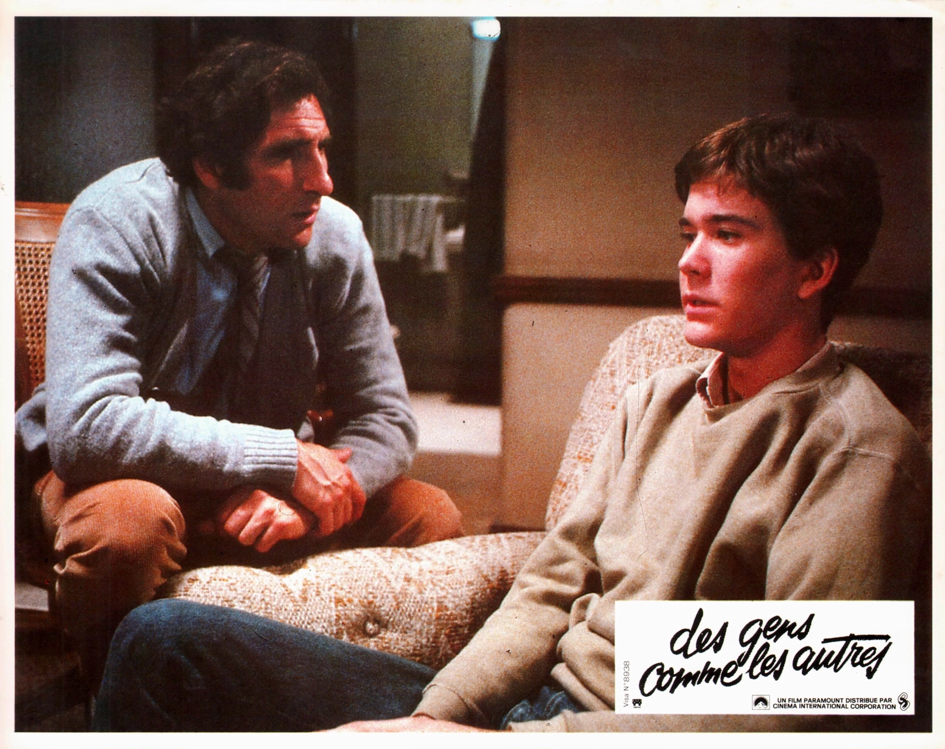 Timothy Hutton and Judd Hirsch in Ordinary People (1980)