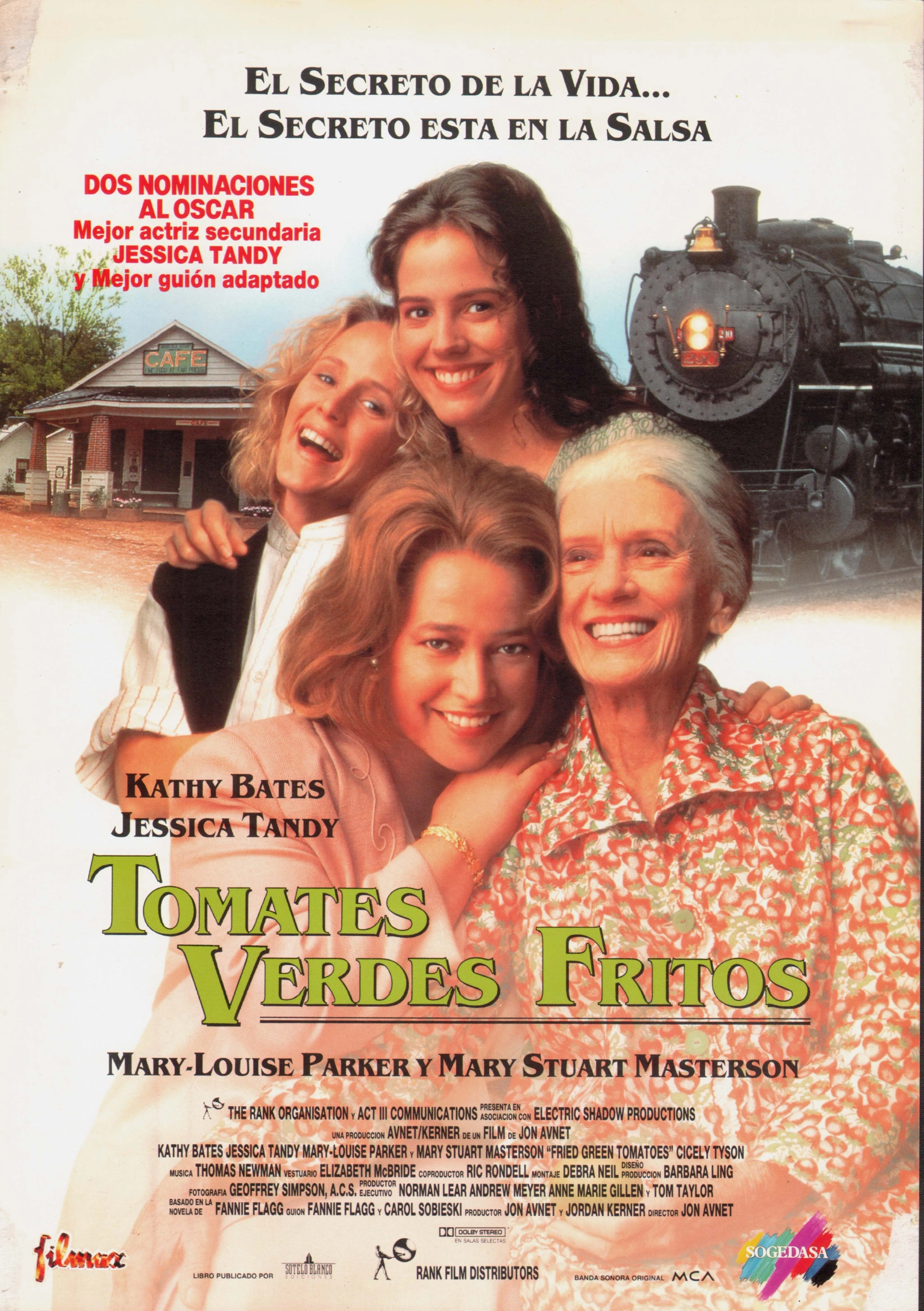 Mary Stuart Masterson, Mary-Louise Parker, Kathy Bates, and Jessica Tandy in Fried Green Tomatoes (1991)