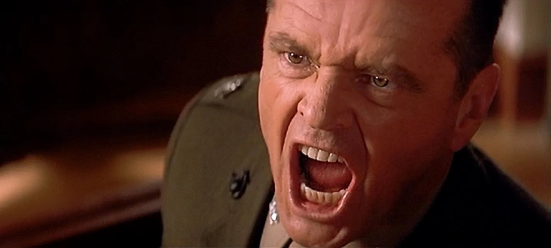 Jack Nicholson in A Few Good Men (1992)