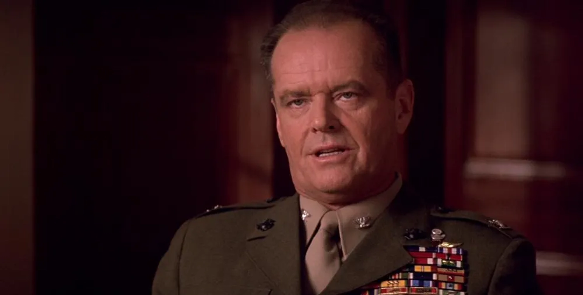 Jack Nicholson in A Few Good Men (1992)