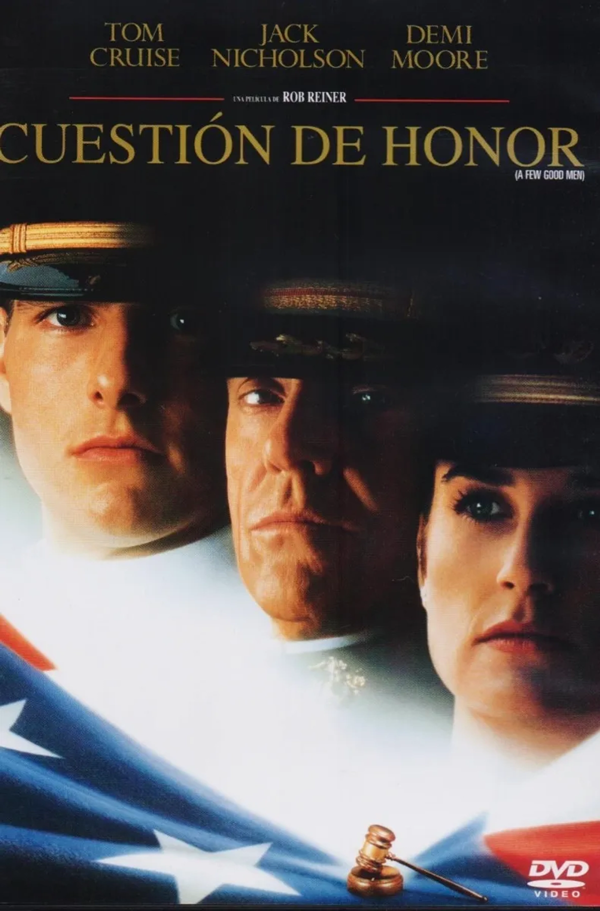 Tom Cruise, Demi Moore, and Jack Nicholson in A Few Good Men (1992)