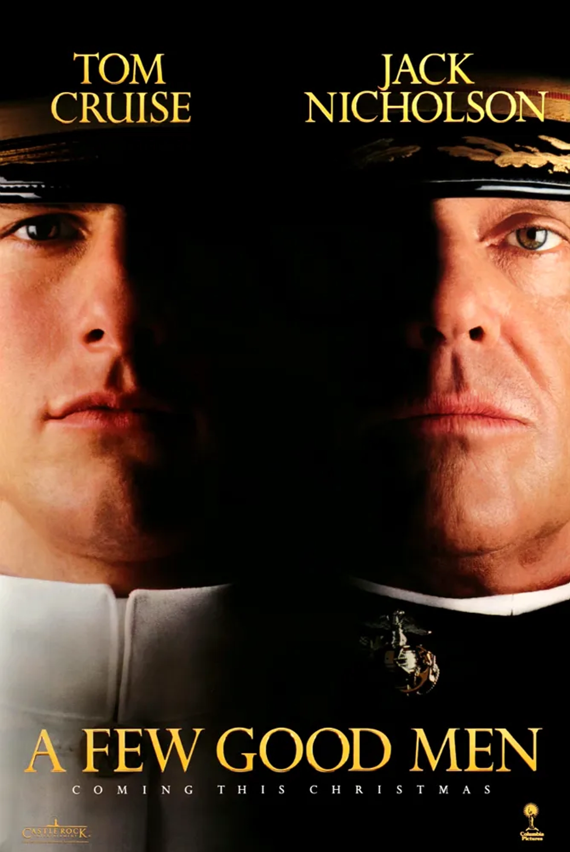 Tom Cruise and Jack Nicholson in A Few Good Men (1992)