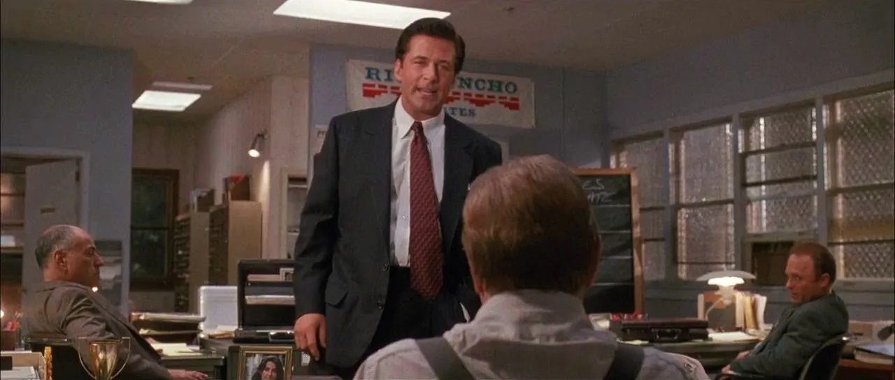 Alan Arkin, Alec Baldwin, Ed Harris, and Jack Lemmon in Glengarry Glen Ross (1992)