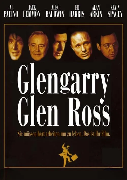 Al Pacino, Kevin Spacey, Alec Baldwin, Ed Harris, and Jack Lemmon in Glengarry Glen Ross (1992)
