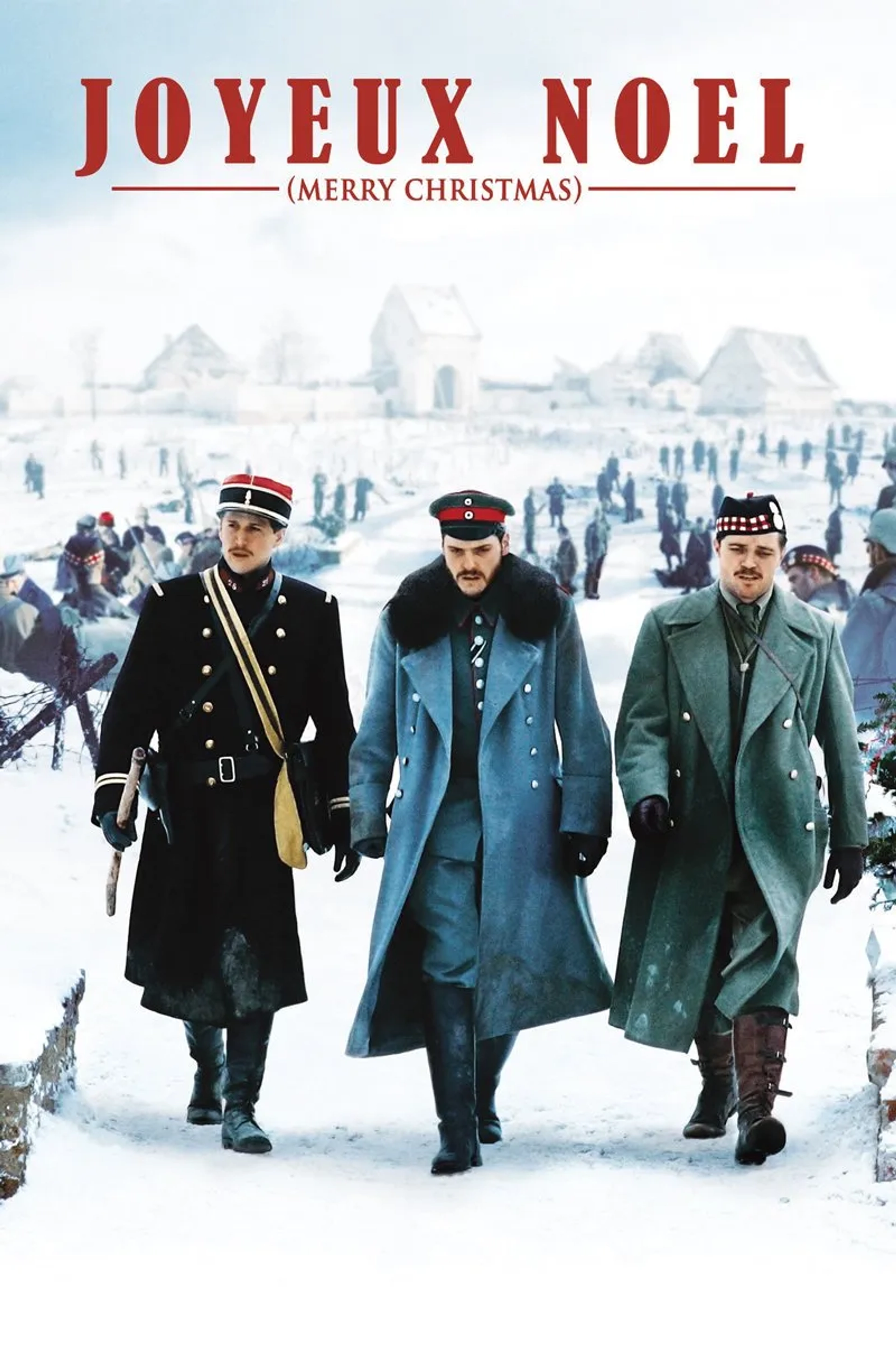 Daniel Brühl, Guillaume Canet, and Alex Ferns in Joyeux Noel (2005)