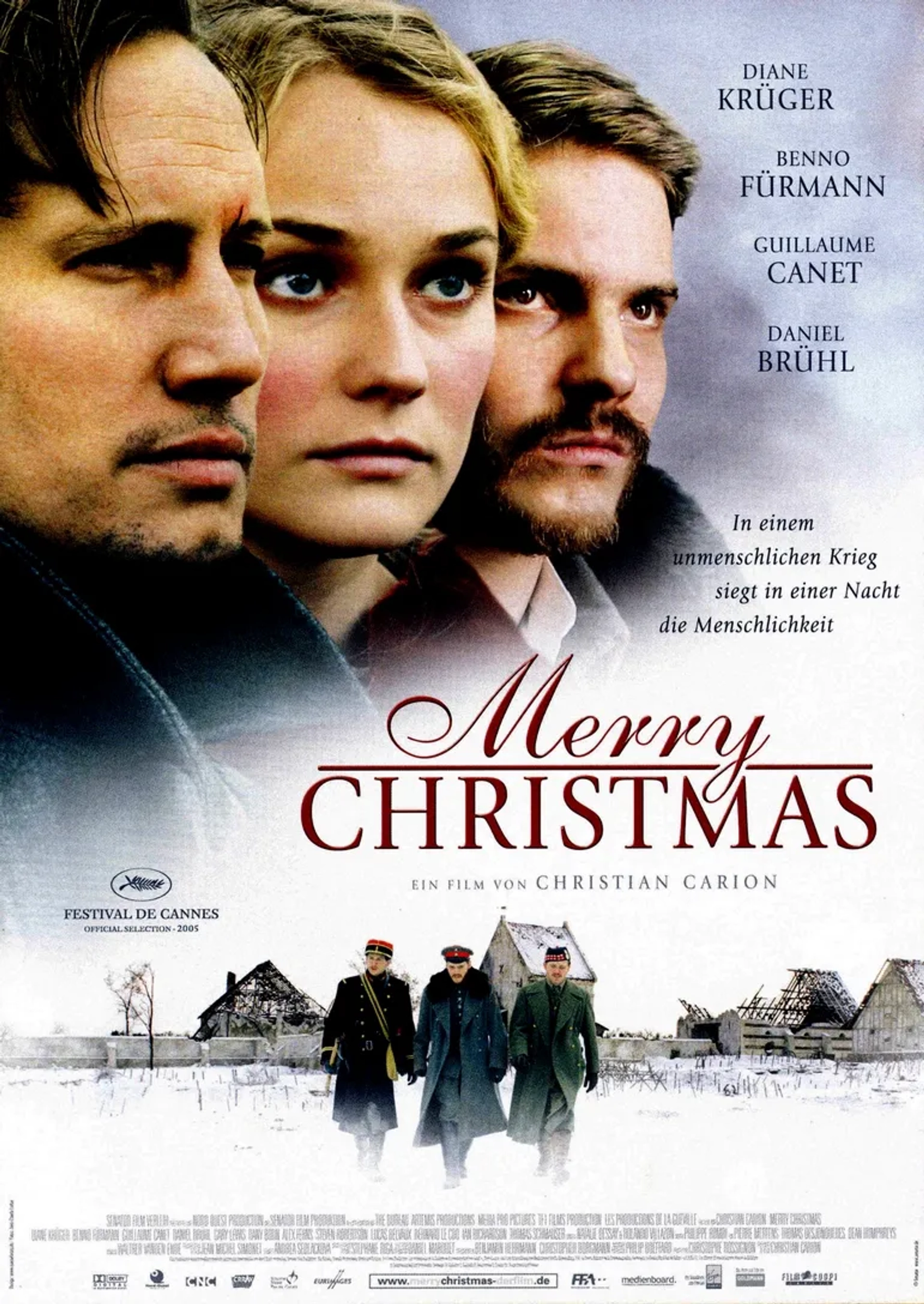 Daniel Brühl, Benno Fürmann, and Diane Kruger in Joyeux Noel (2005)