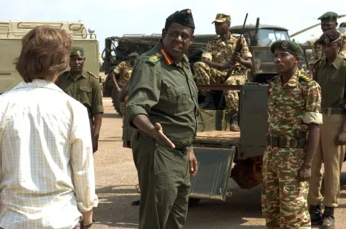 Forest Whitaker and James McAvoy in The Last King of Scotland (2006)