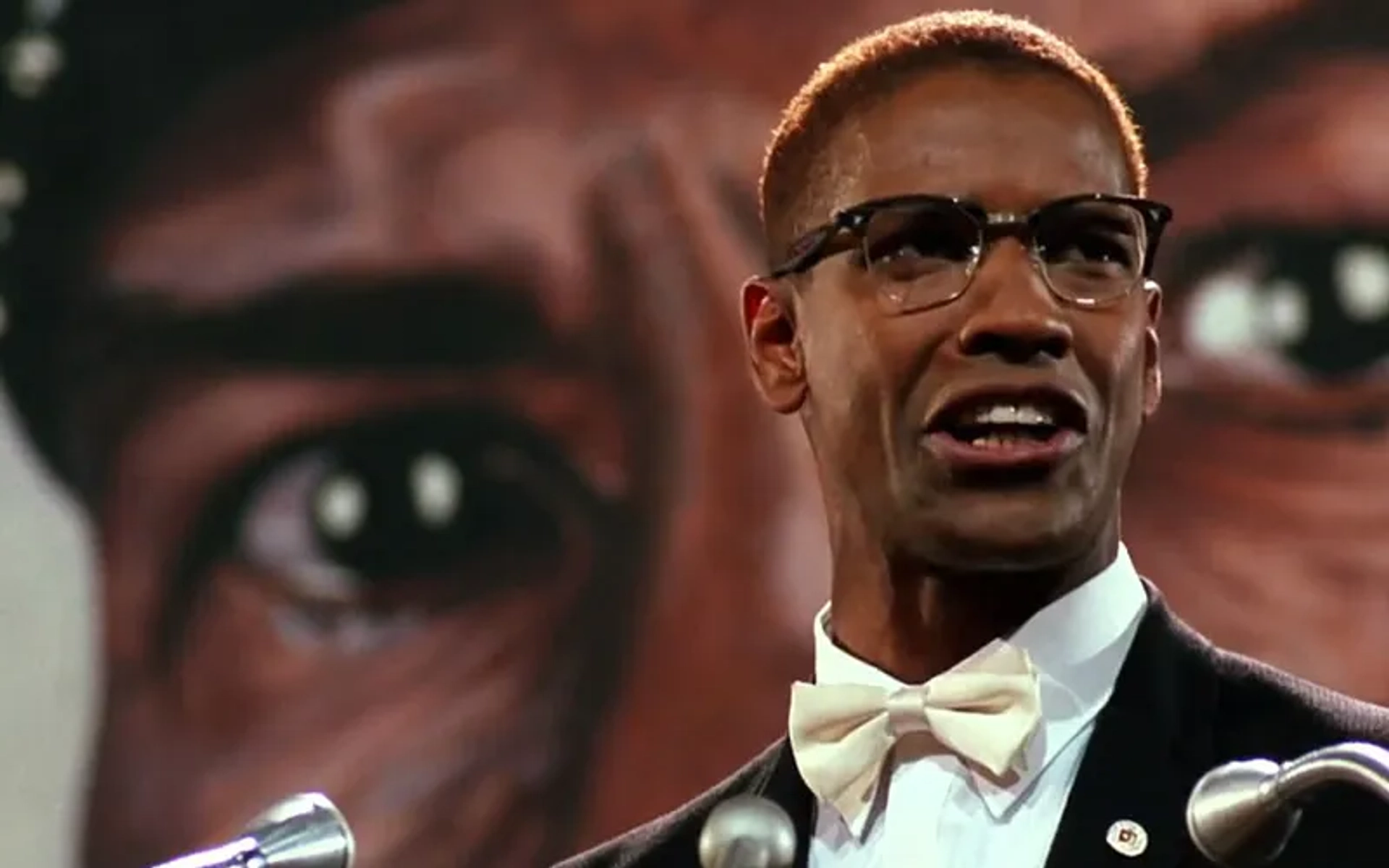 Denzel Washington in Malcolm X (1992)