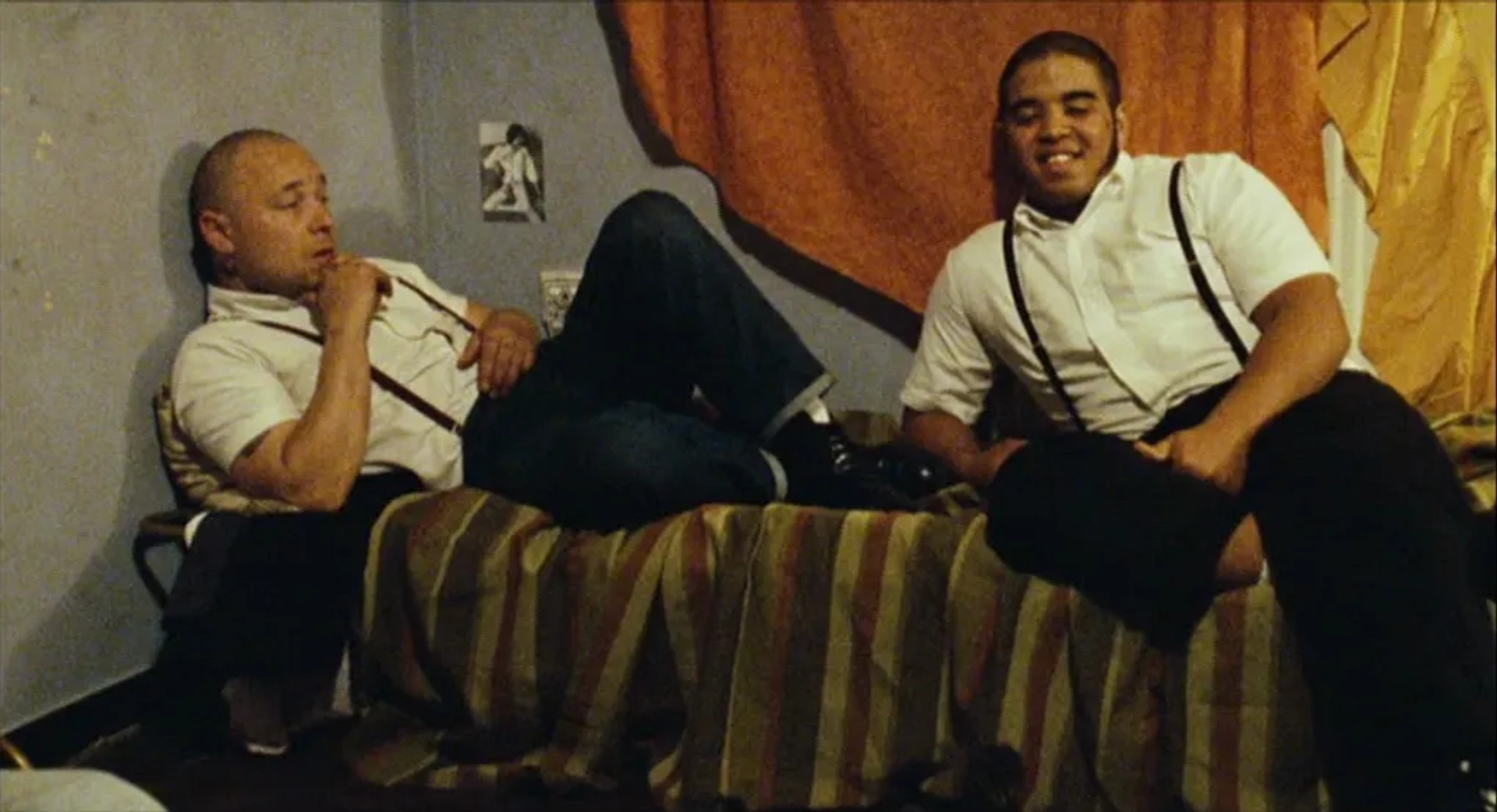 Stephen Graham and Andrew Shim in This Is England (2006)