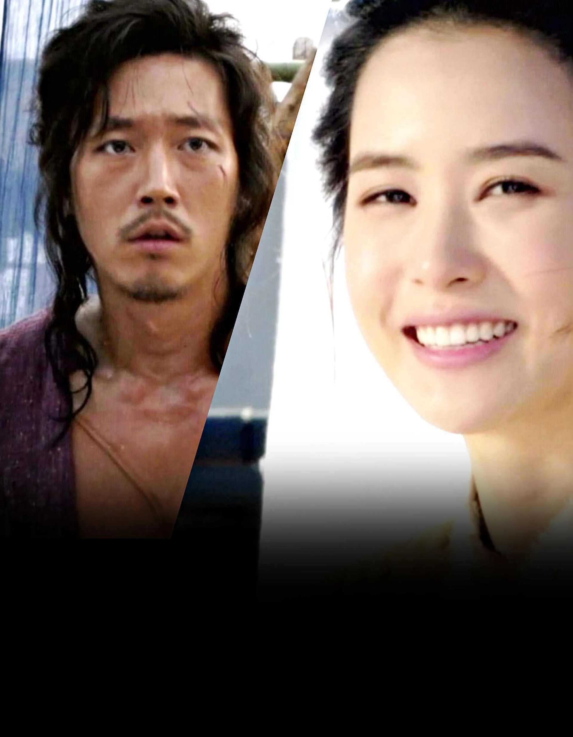 Jang Hyuk and Lee Da-hae in The Slave Hunters (2010)