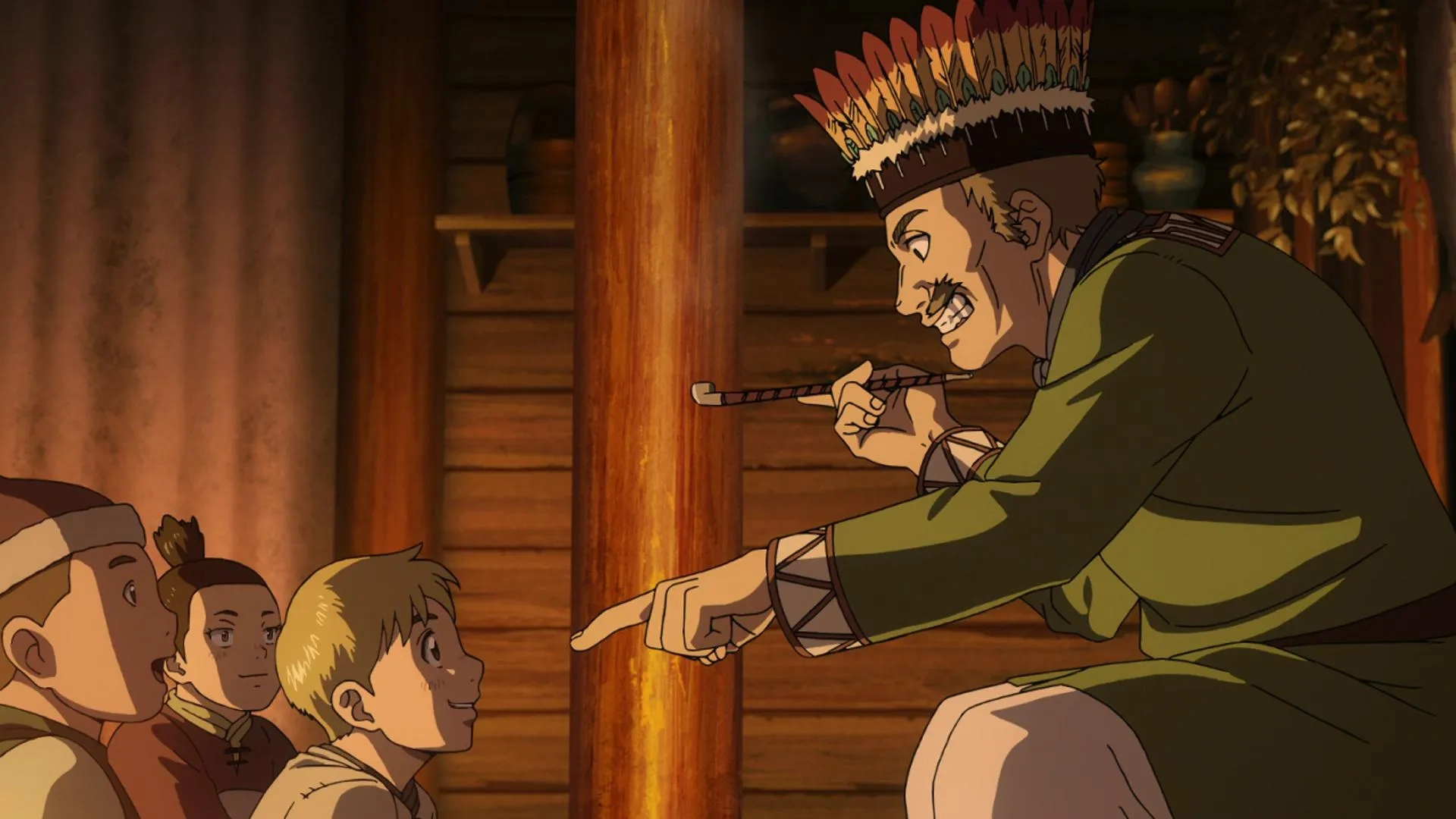 Yôji Ueda and Shizuka Ishigami in Vinland Saga (2019)