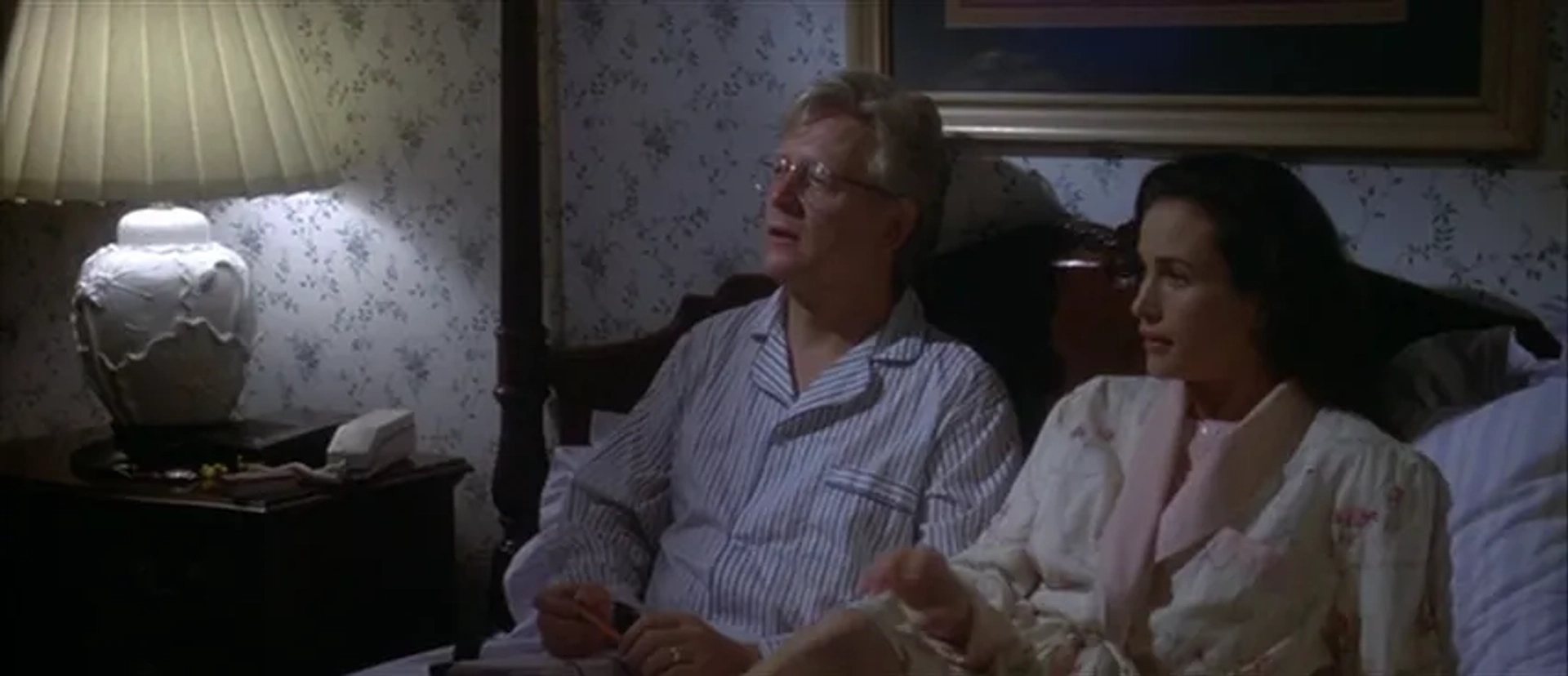 Andie MacDowell and Bruce Davison in Short Cuts (1993)