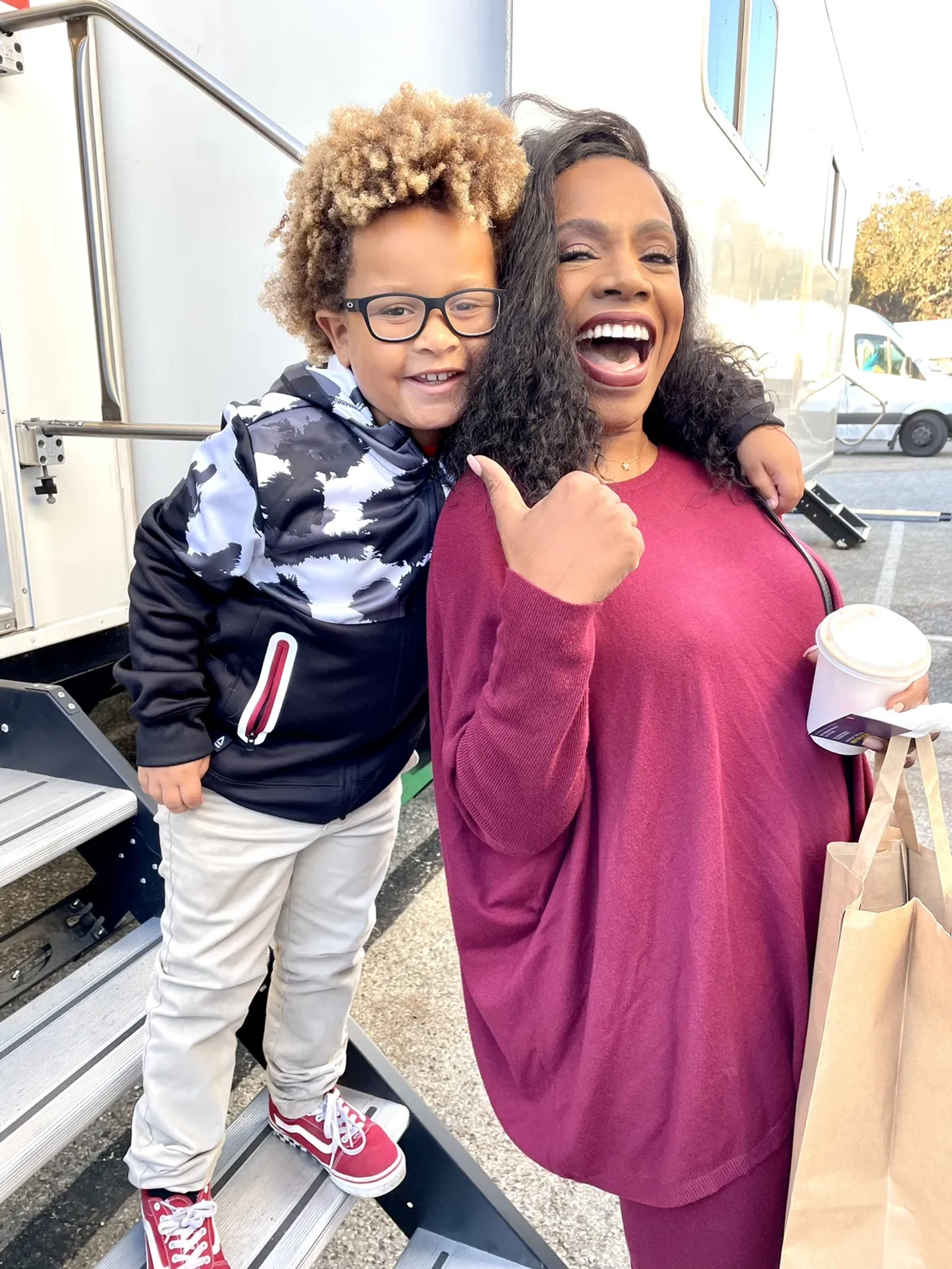 Sheryl Lee Ralph and Aayden William in Abbott Elementary (2021)