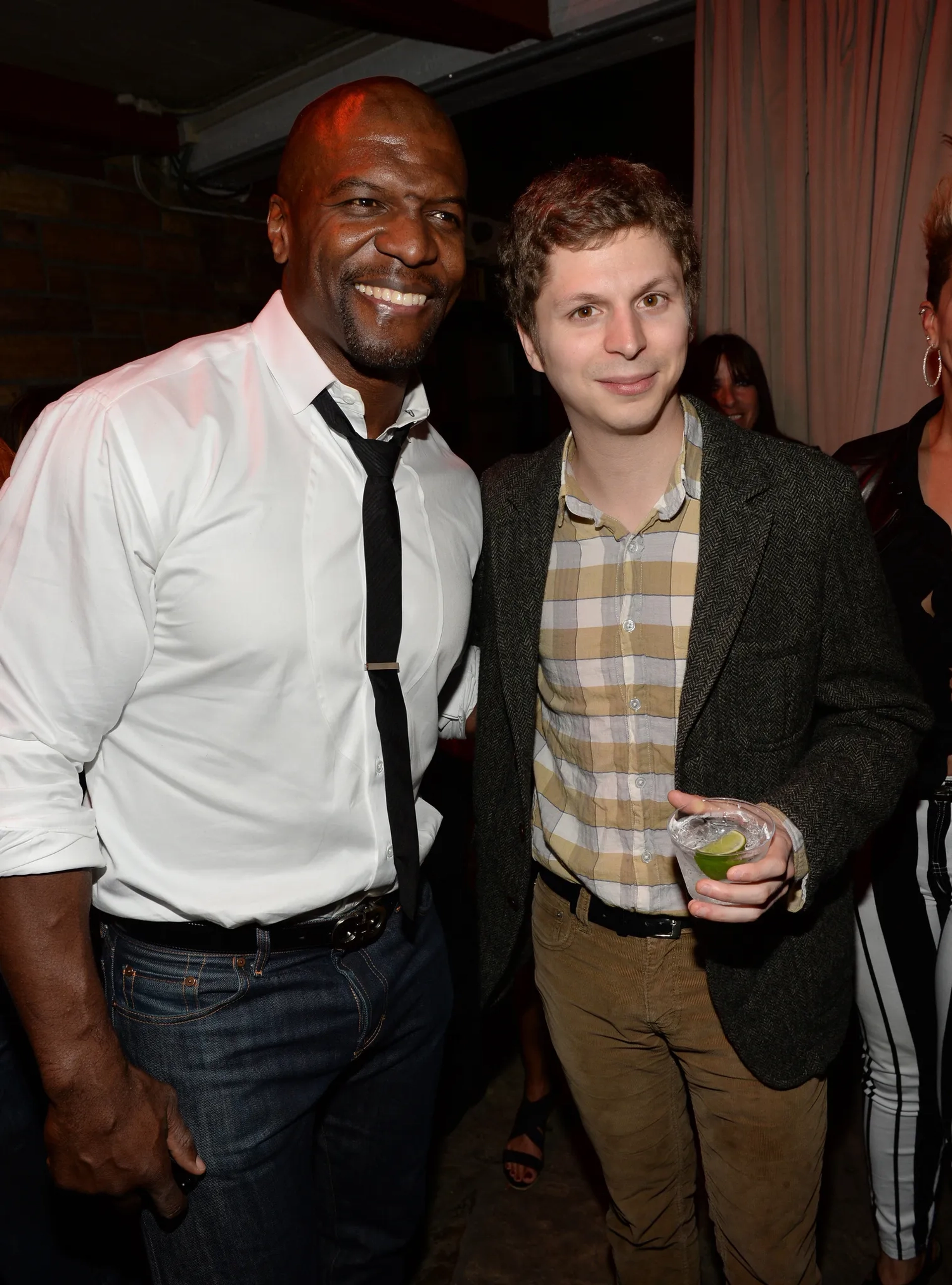 Michael Cera and Terry Crews at an event for Arrested Development (2003)