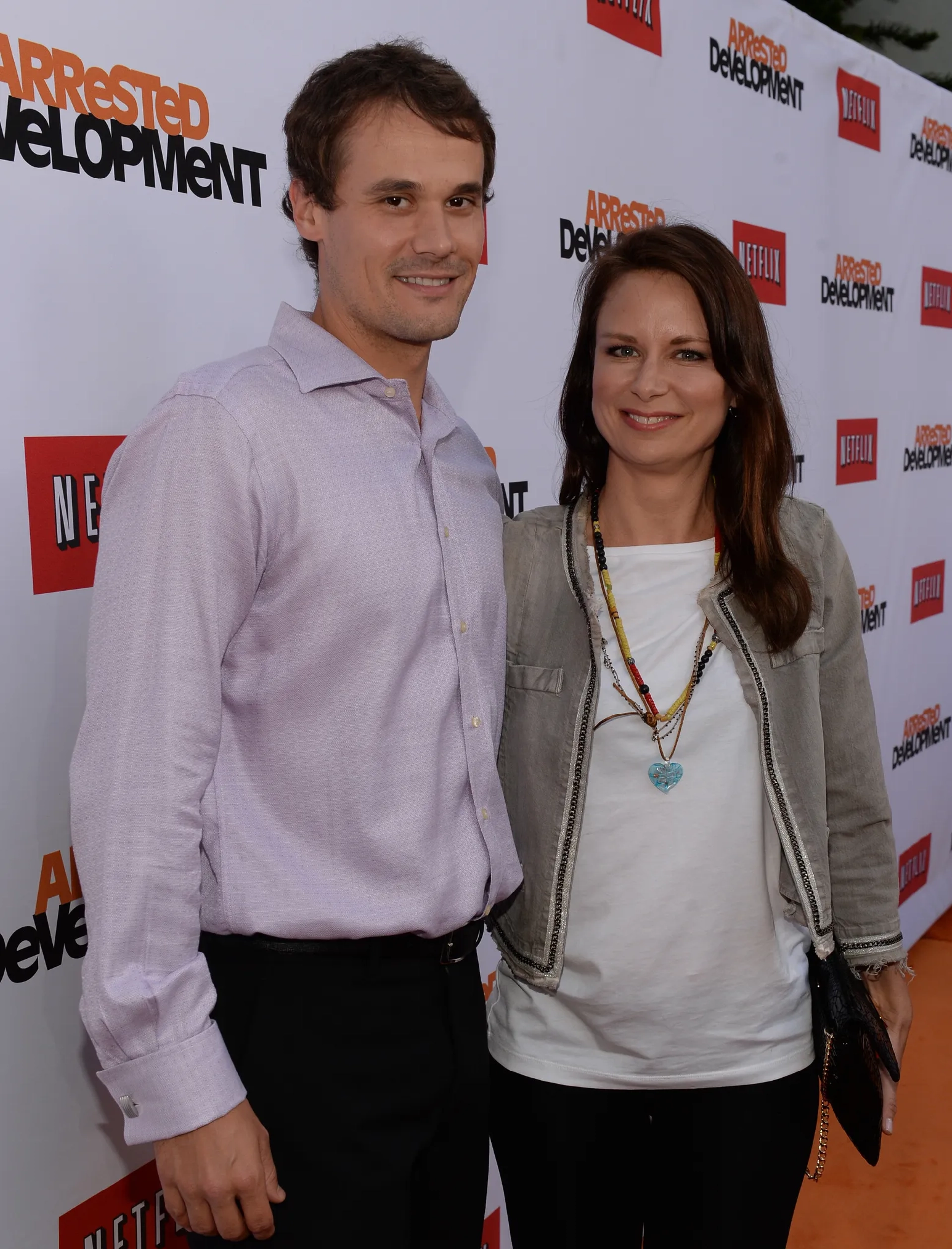 Mary Lynn Rajskub and Matthew Rolph at an event for Arrested Development (2003)