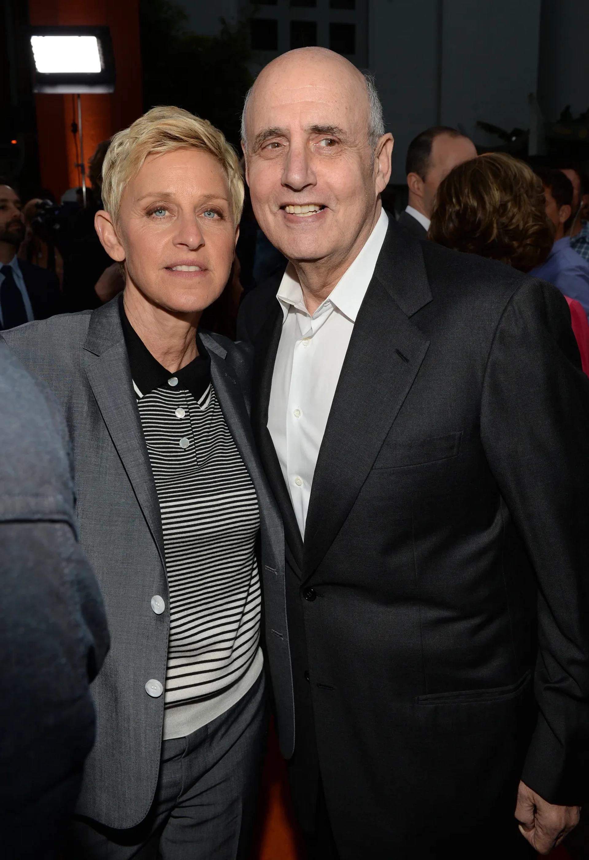 Ellen DeGeneres and Jeffrey Tambor at an event for Arrested Development (2003)