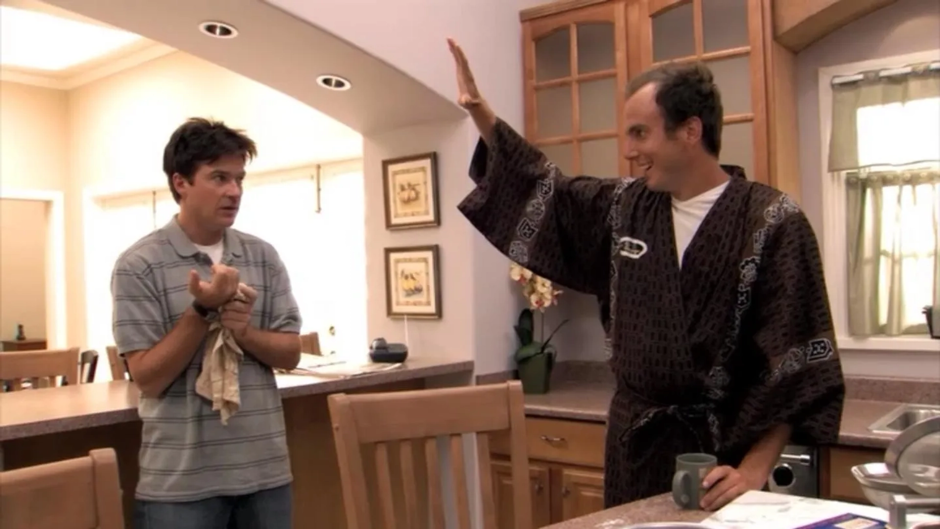 Jason Bateman and Will Arnett in Arrested Development (2003)