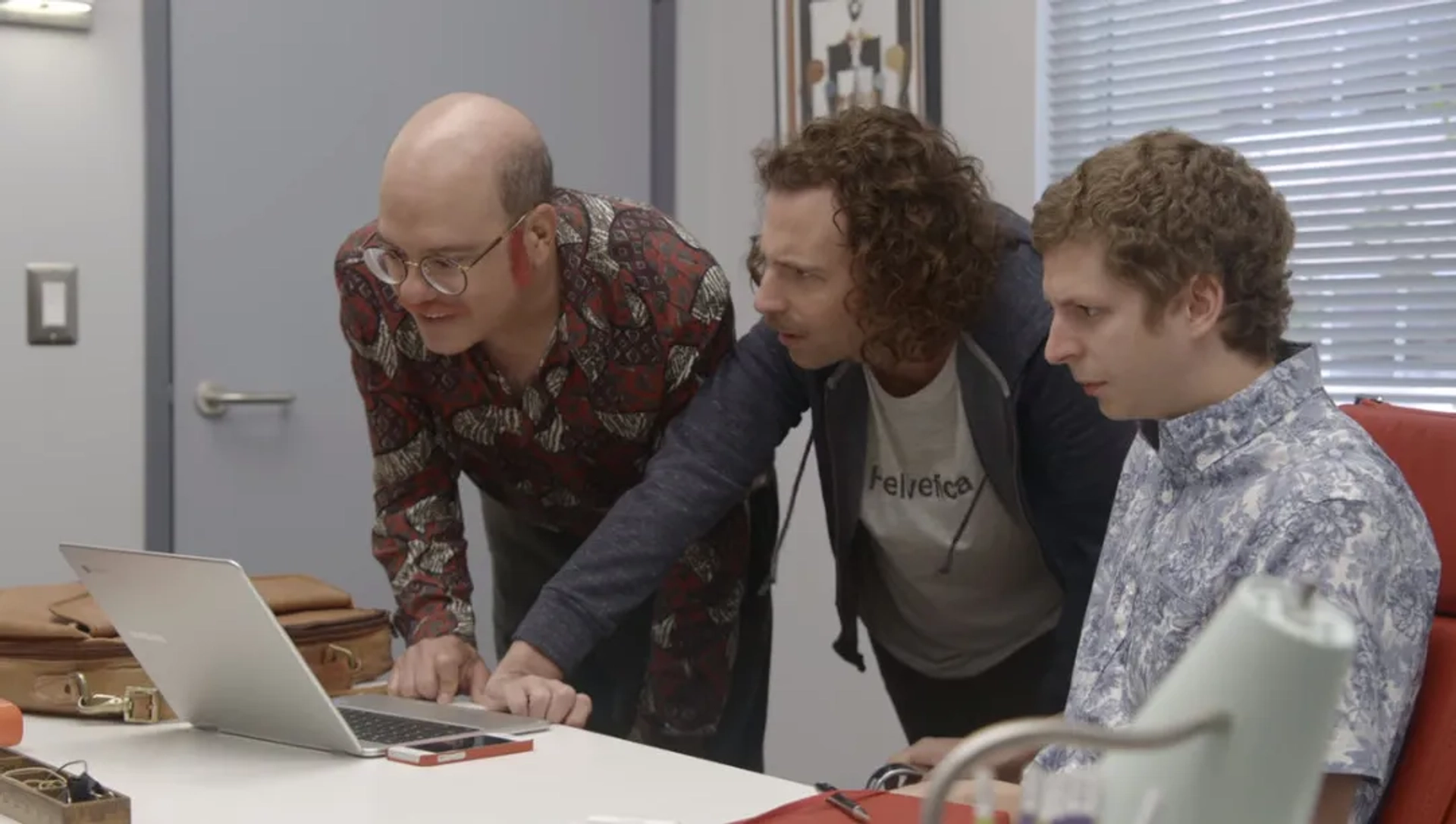 Michael Cera, David Cross, and Kyle Mooney in Arrested Development (2003)