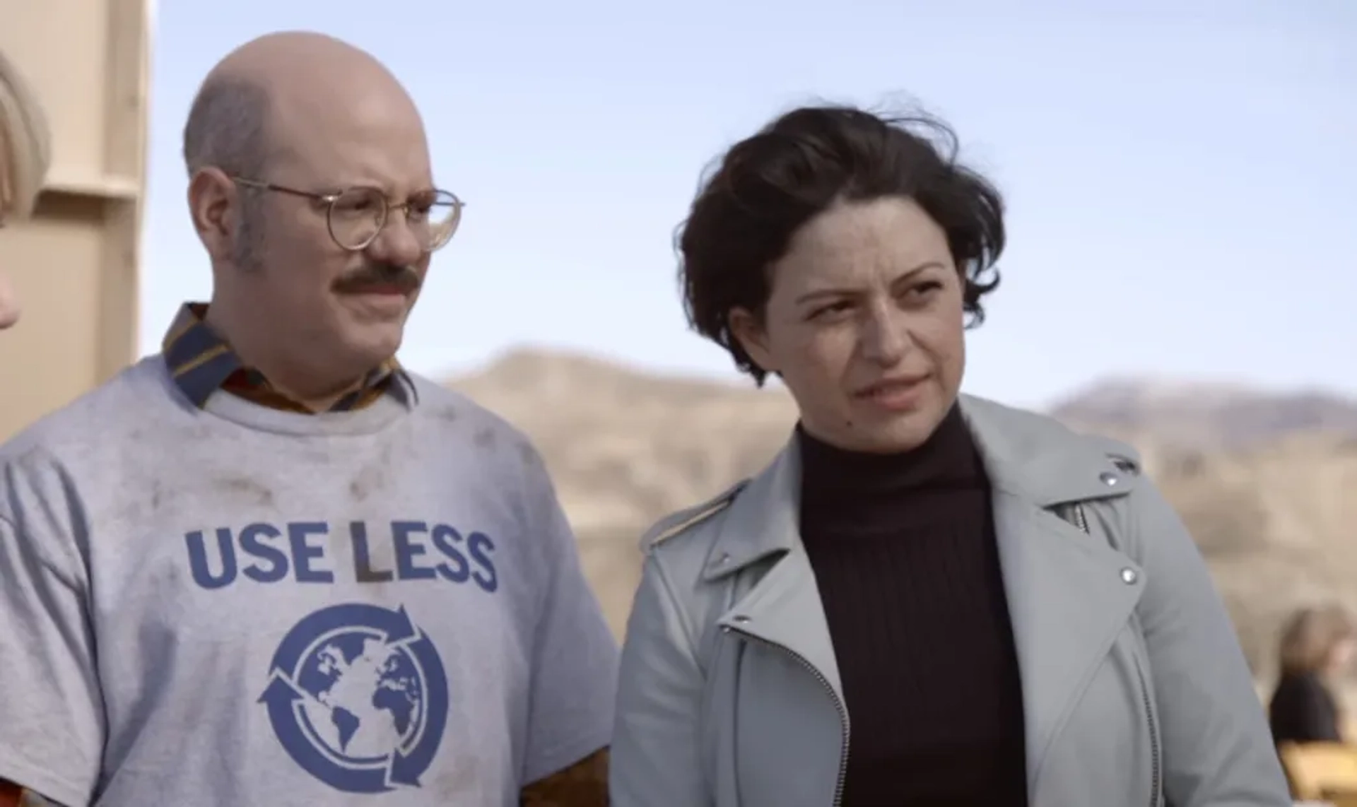 David Cross and Alia Shawkat in Arrested Development (2003)