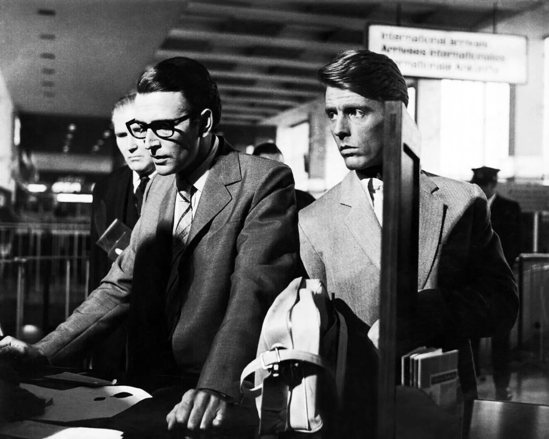 Edward Fox and David Kernan in The Day of the Jackal (1973)