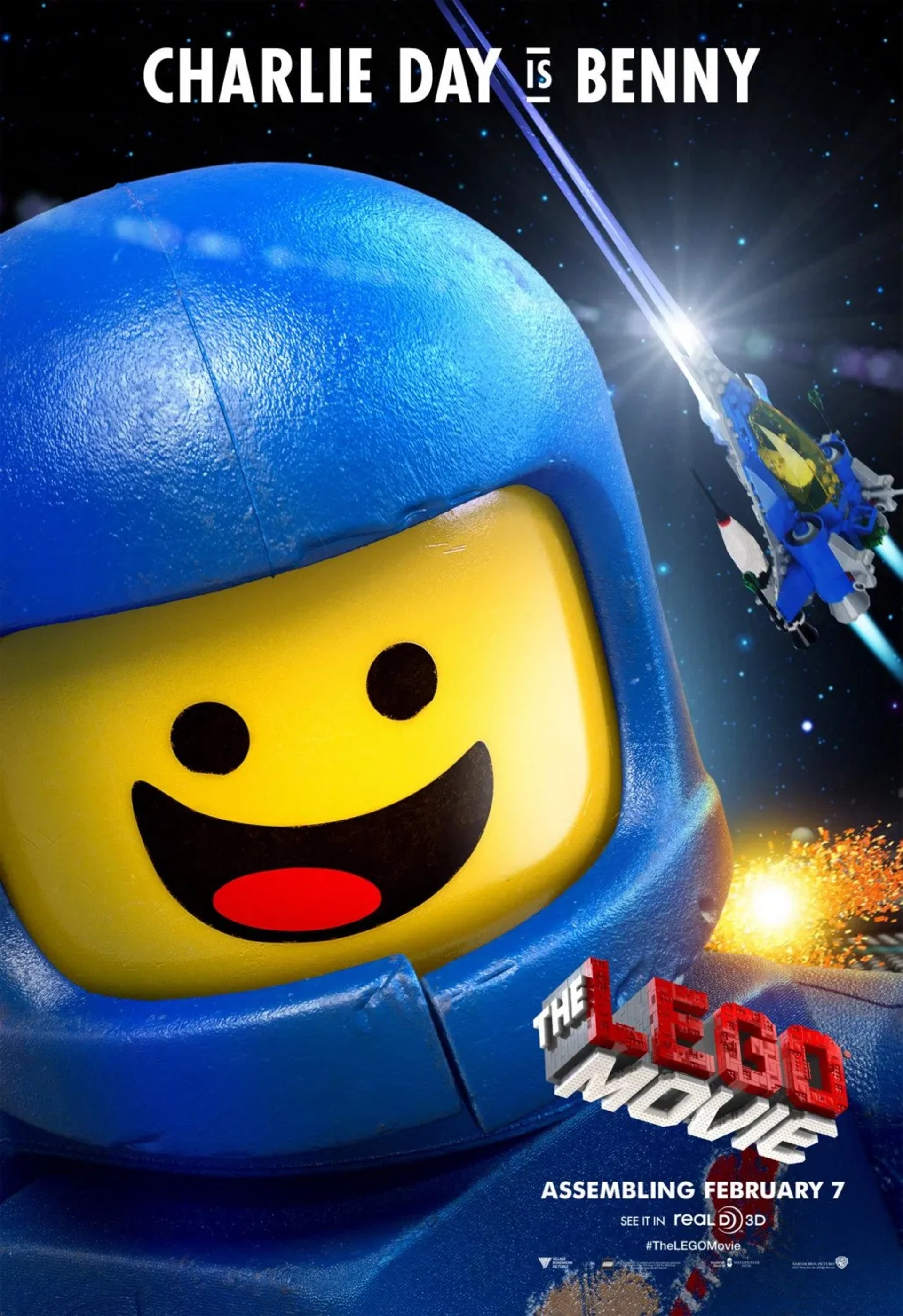 Charlie Day in The Lego Movie (2014)