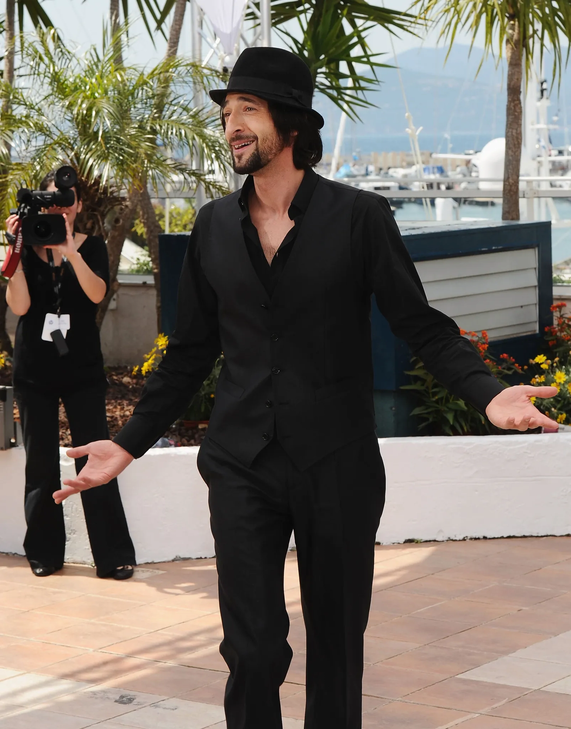 Adrien Brody at an event for Midnight in Paris (2011)