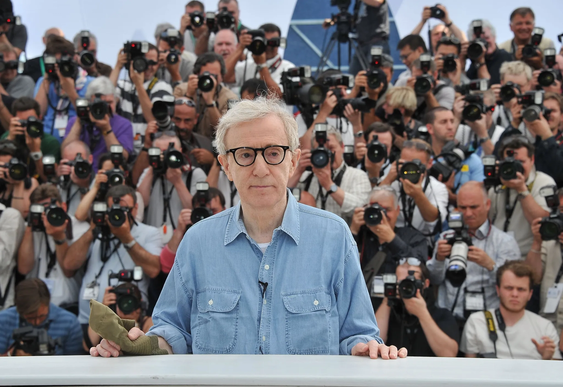 Woody Allen at an event for Midnight in Paris (2011)