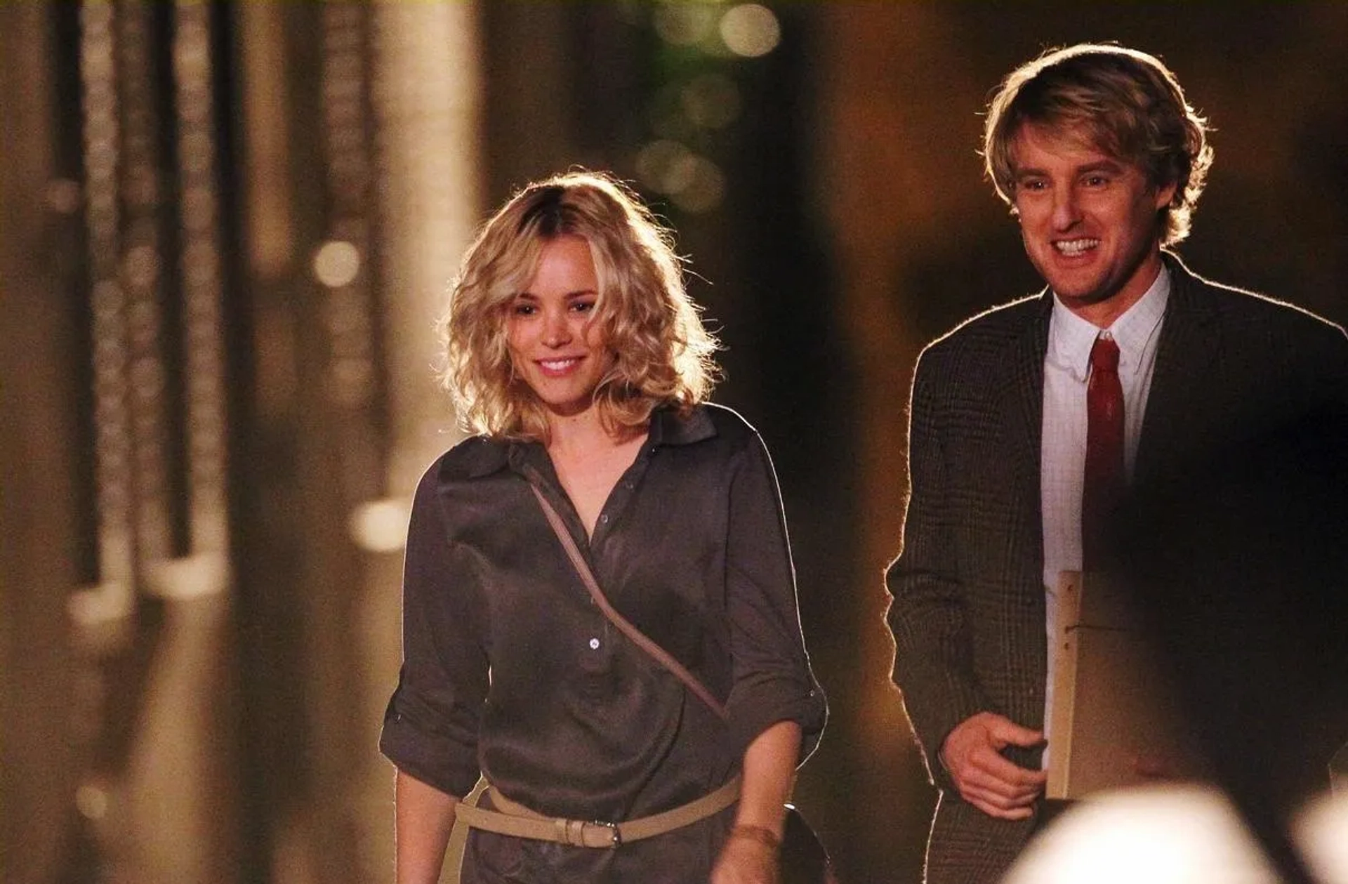 Owen Wilson and Rachel McAdams in Midnight in Paris (2011)