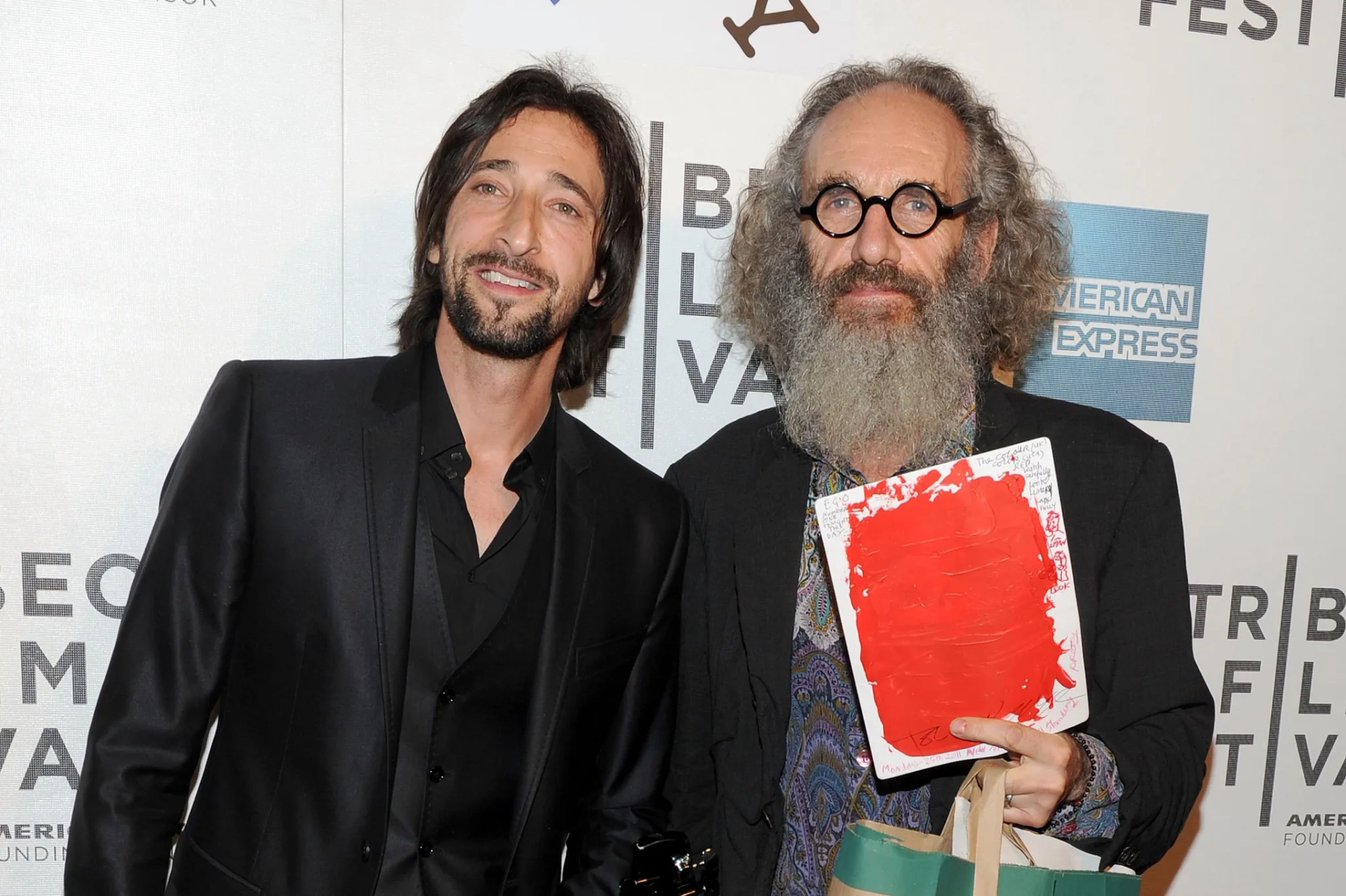 Adrien Brody and Tony Kaye at an event for Detachment (2011)