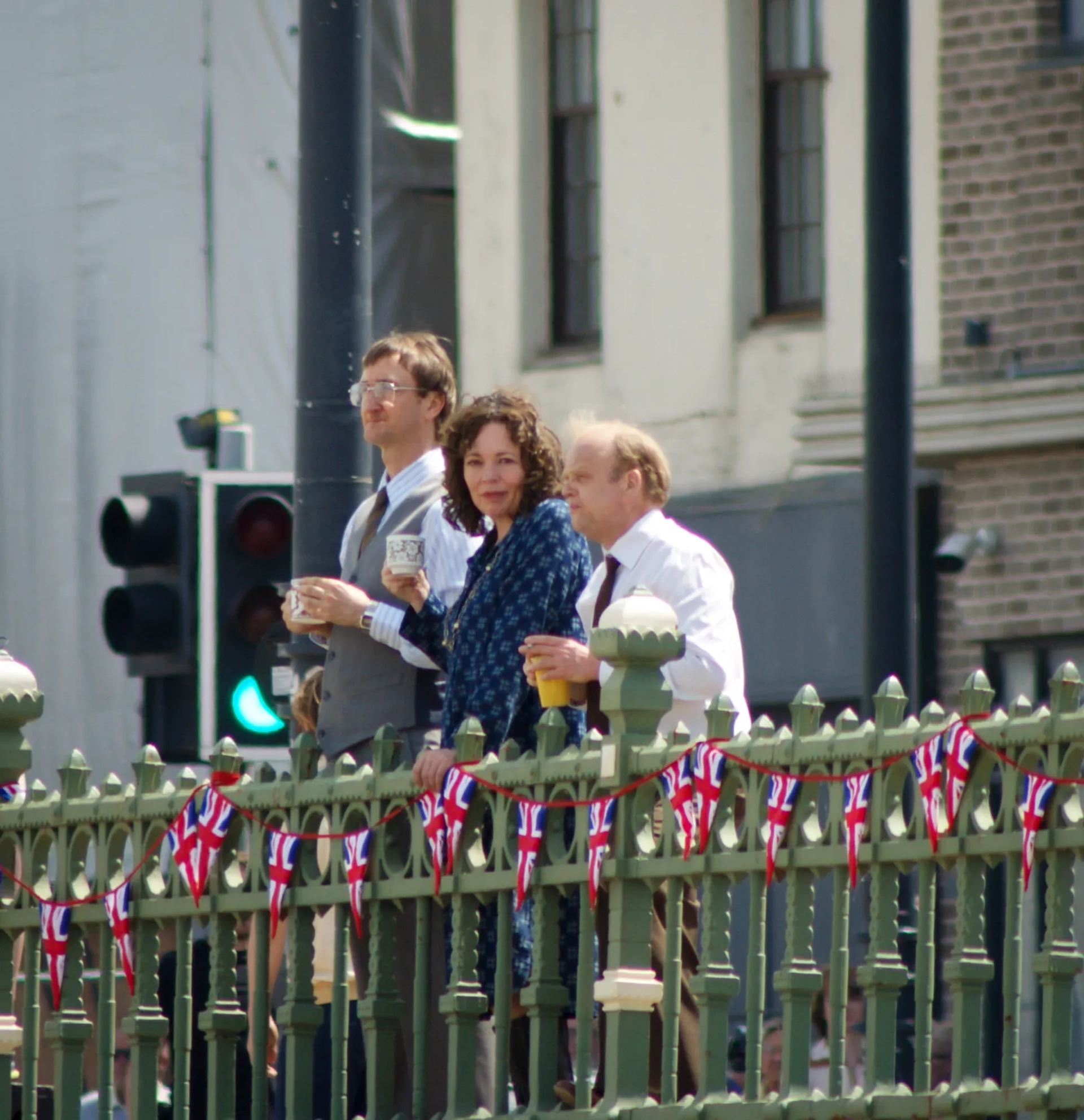 Toby Jones, Olivia Colman, and Tom Brooke in Empire of Light (2022)