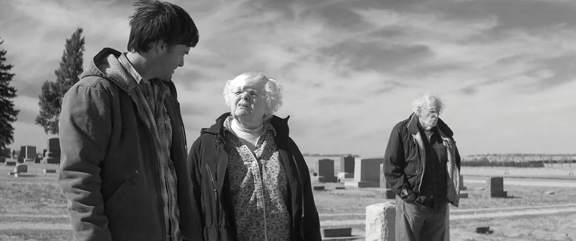 Bruce Dern, Will Forte, and June Squibb in Nebraska (2013)