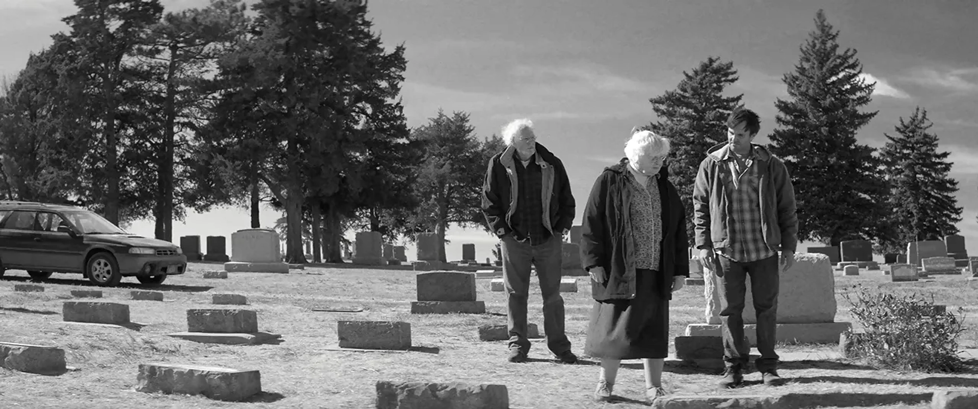 Bruce Dern, Will Forte, and June Squibb in Nebraska (2013)