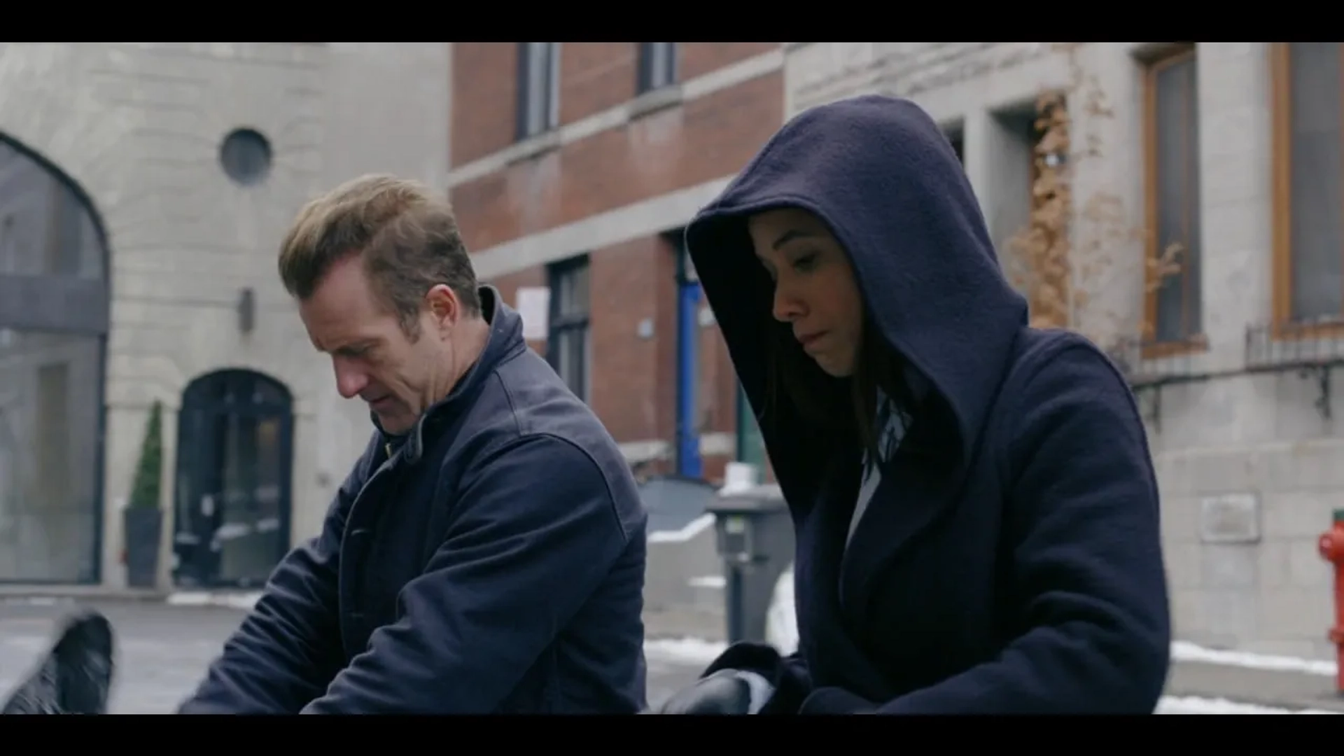 Scott Caan and Dania Ramirez in Alert: Missing Persons Unit (2023)