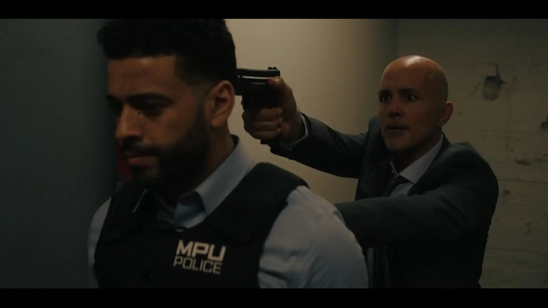 Simon Anthony Abou-Fadel with Ryan Broussard in ALERT: Missing Person's Unit. Created by Jamie Foxx and John Eisendrath.