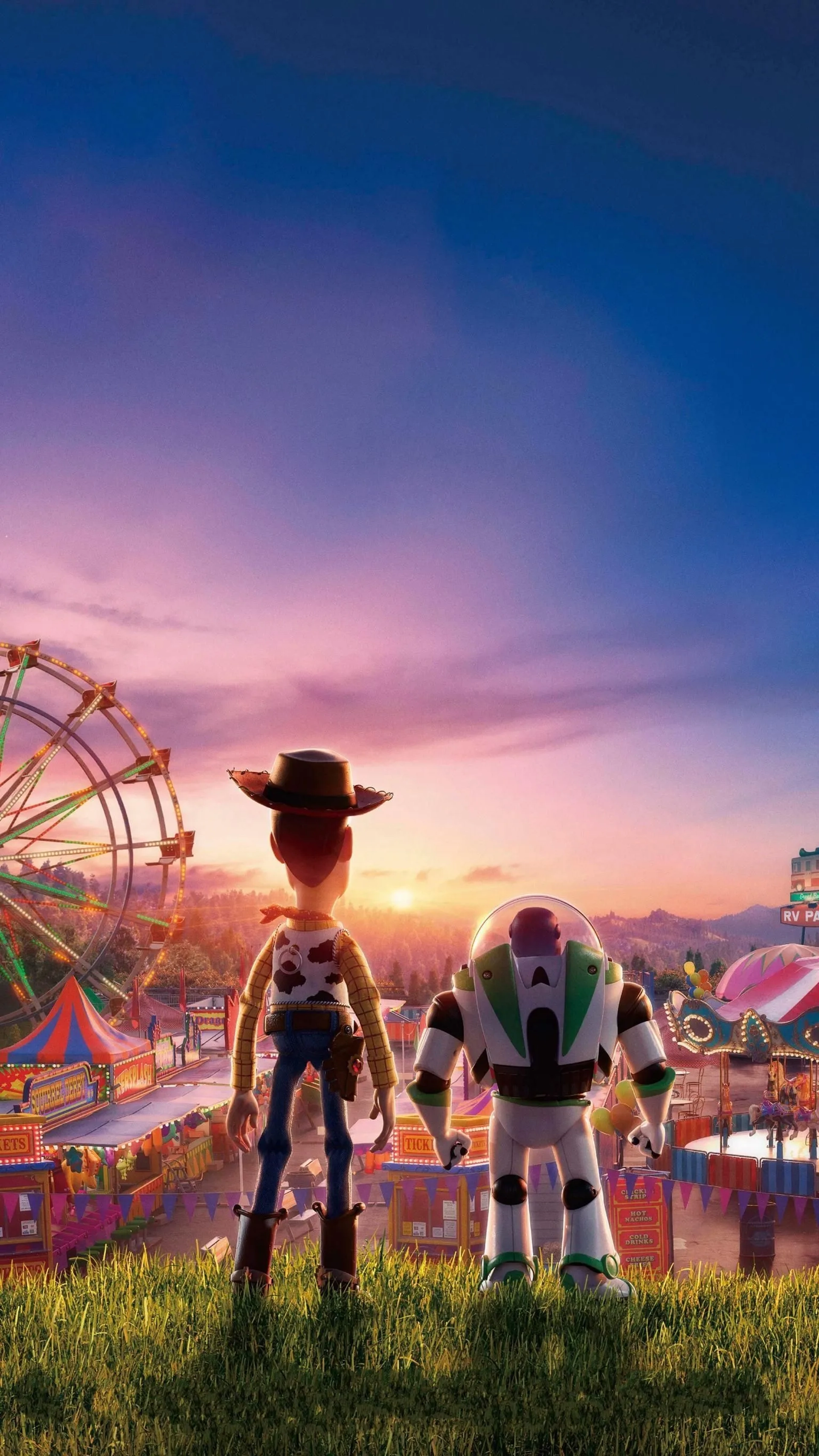 Tom Hanks and Tim Allen in Toy Story 4 (2019)