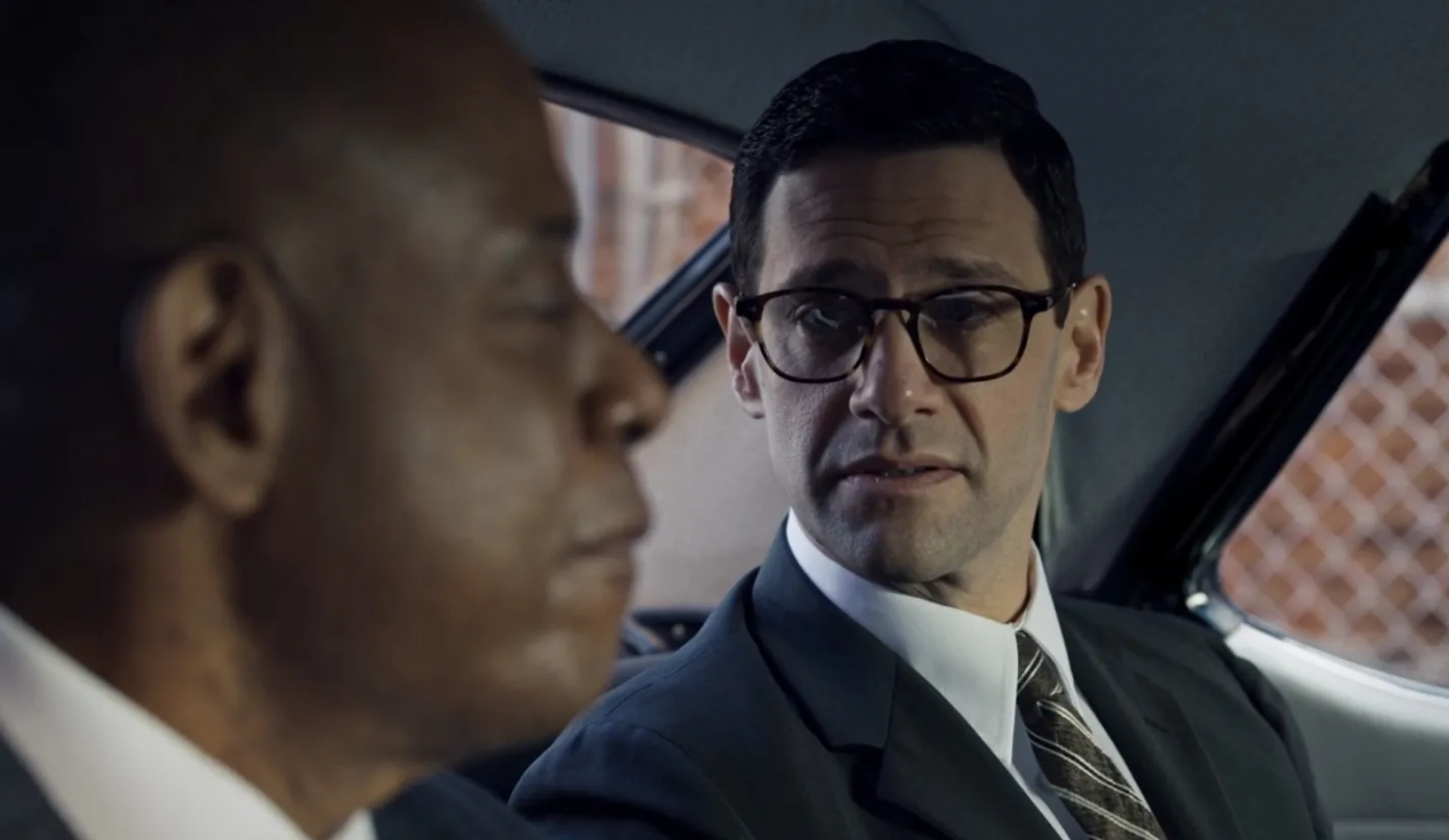 Forest Whitaker and Justin Bartha in Godfather of Harlem: Sting Like a Bee (2021)