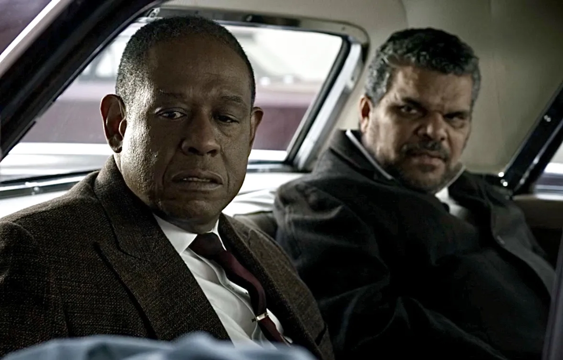 Forest Whitaker and Luis Guzmán in Godfather of Harlem (2019)