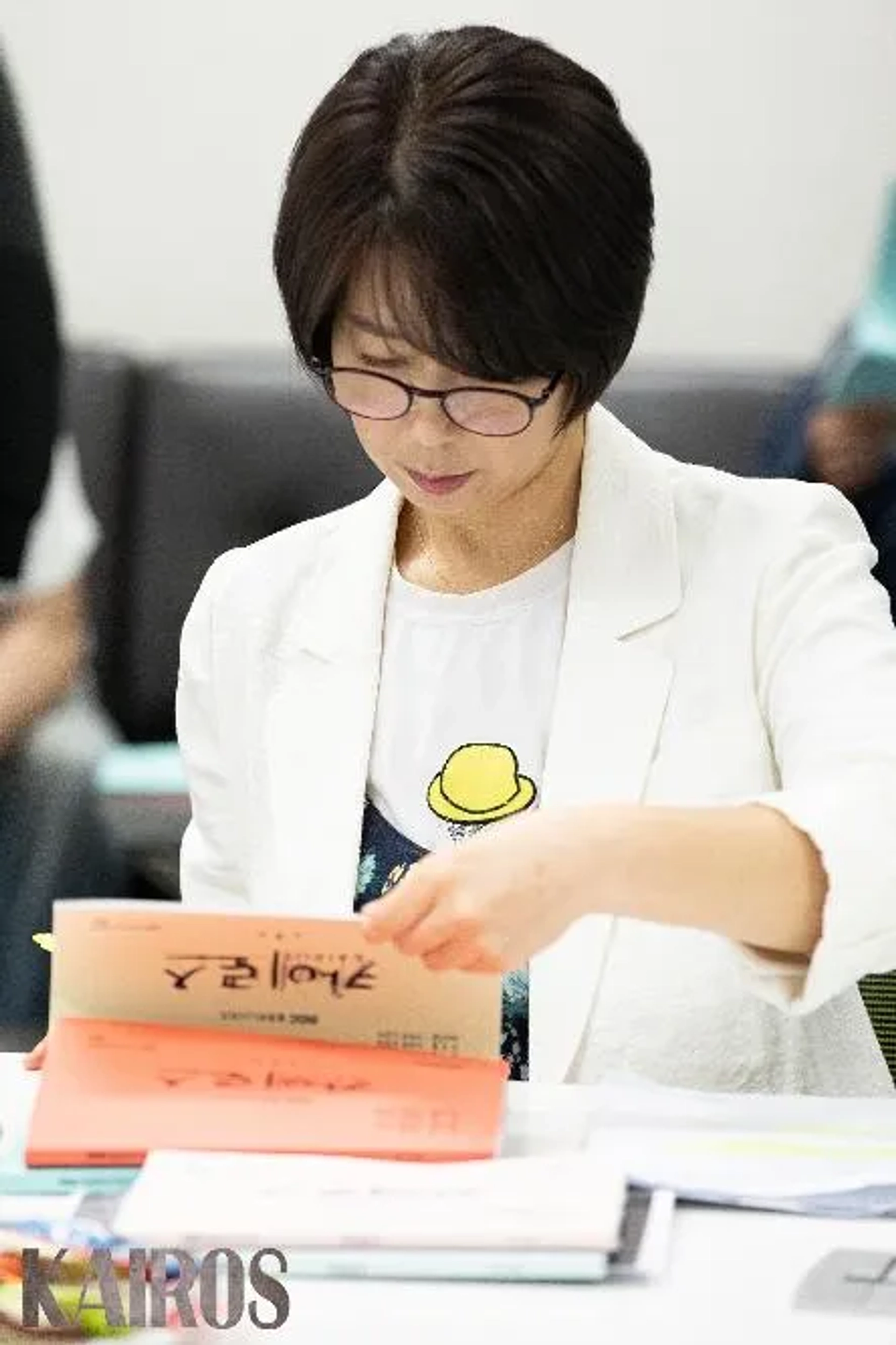 So Hee-jung at an event for Kairos (2020)